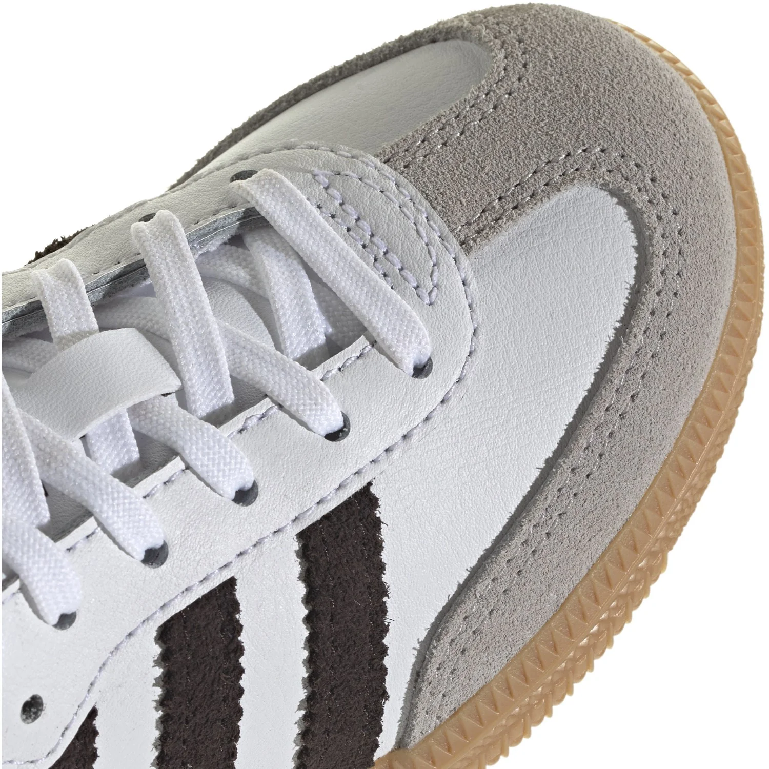 adidas Originals Ftwr White/Aurora Coffee/Gum 3 Samba Og C Sneakers - Image 3
