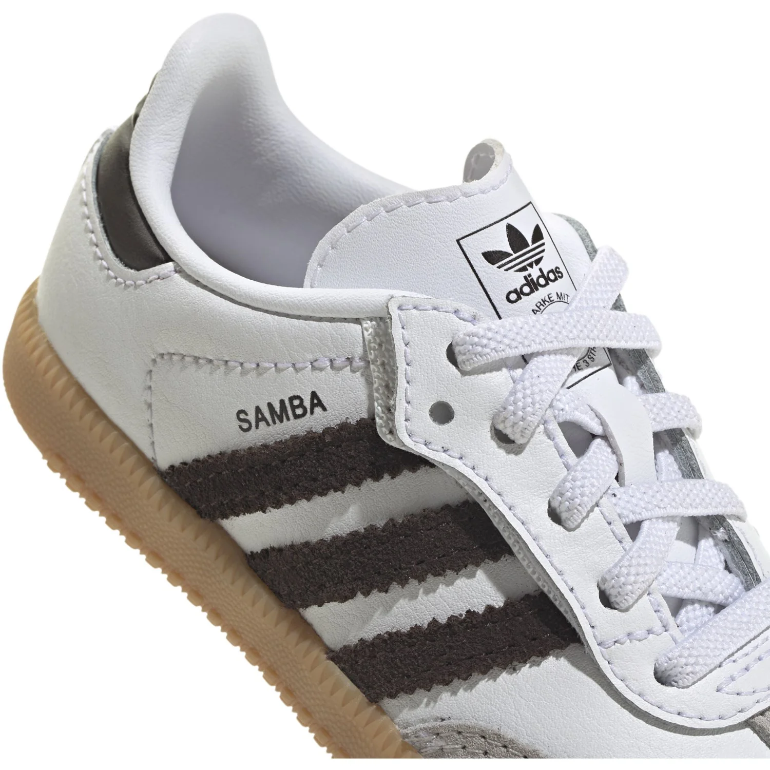 adidas Originals Ftwr White/Aurora Coffee/Gum 3 Samba Og Cf El I Sneakers - Image 3