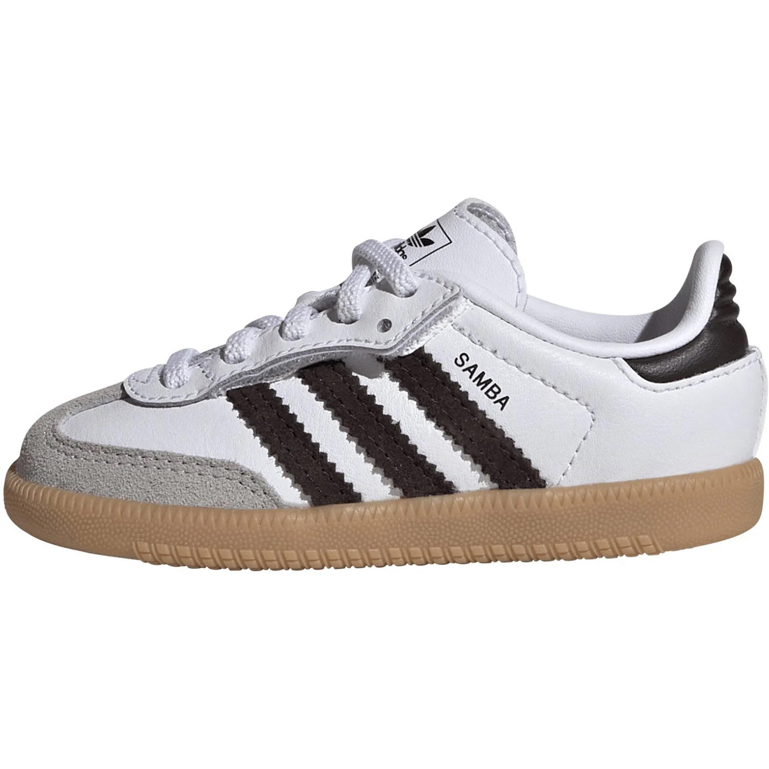 adidas Originals Ftwr White/Aurora Coffee/Gum 3 Samba Og Cf El I Sneakers - Image 7