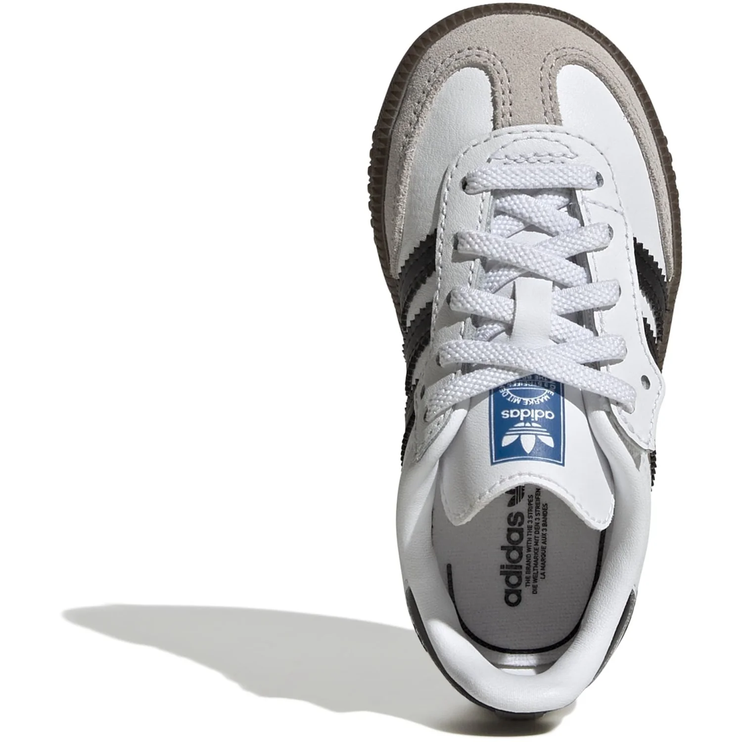 adidas Originals Ftwr White/Core Black/Gum5 Samba Og Cf El I Sneakers - Image 7