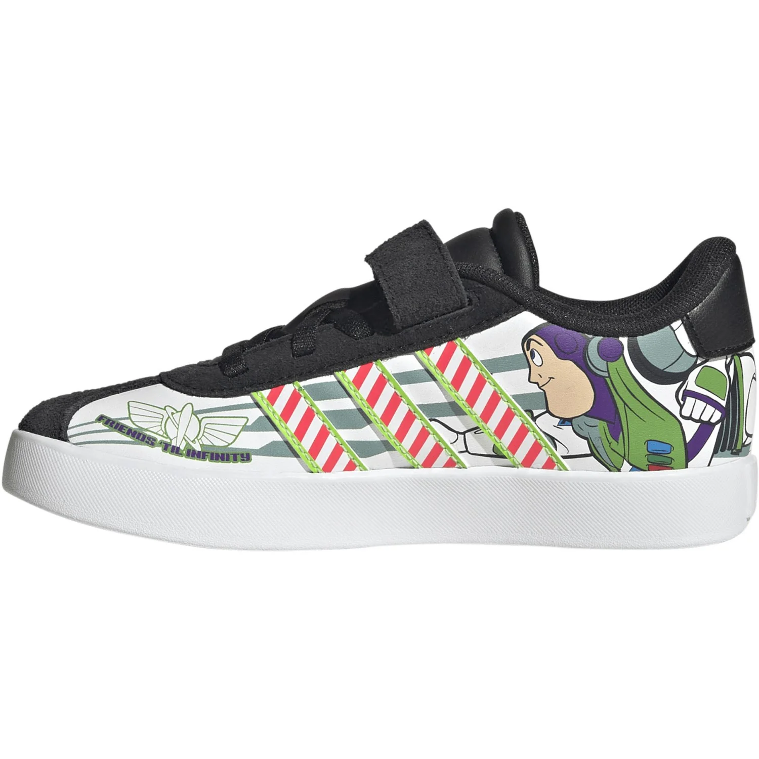 adidas Originals Ftwr White Ftwr White Core Black Vl Court Toy Story El C Sneakers - Image 2