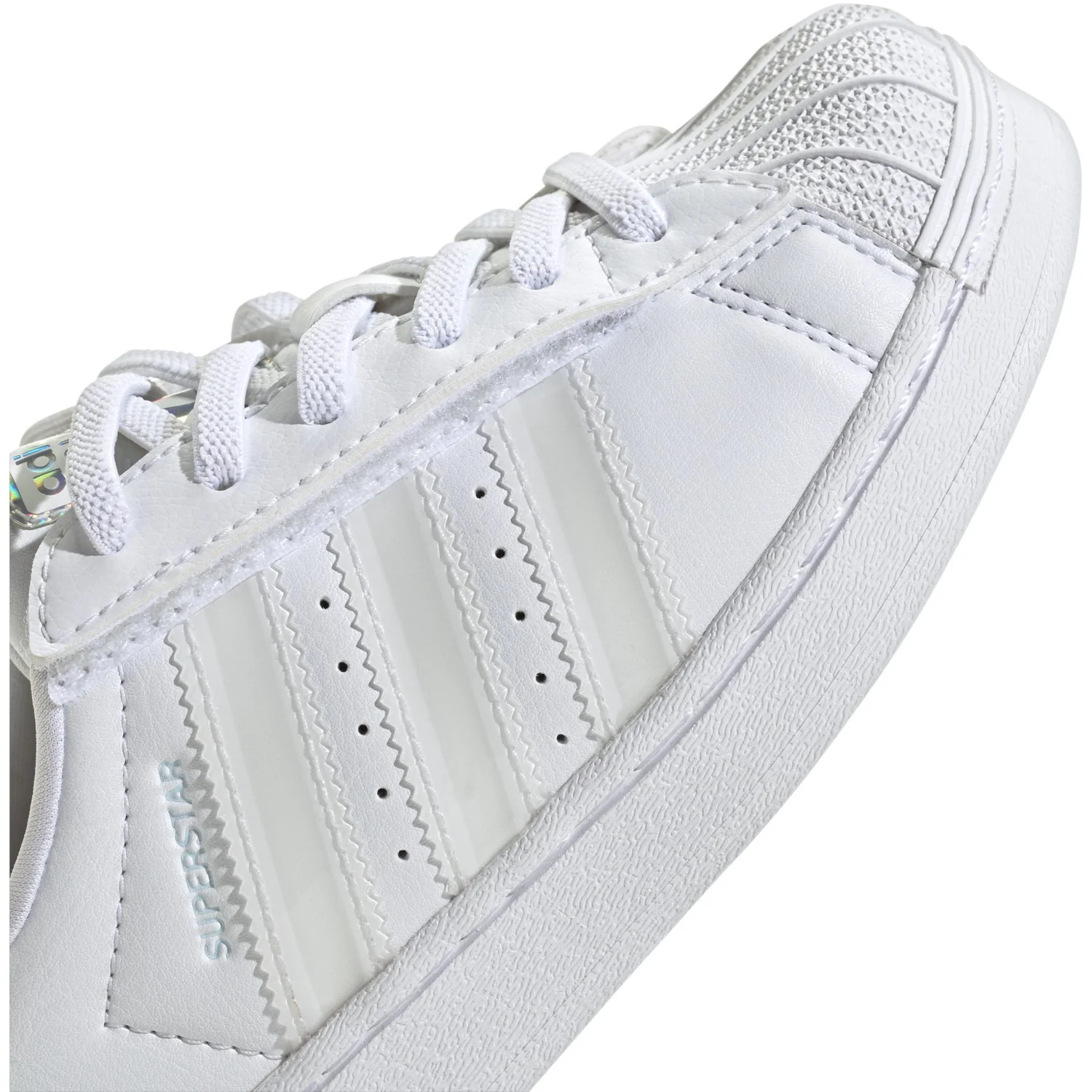 adidas Originals Ftwr White/Ftwr White/Ftwr White Superstar Led Lights Cf El C Sneakers - Image 5