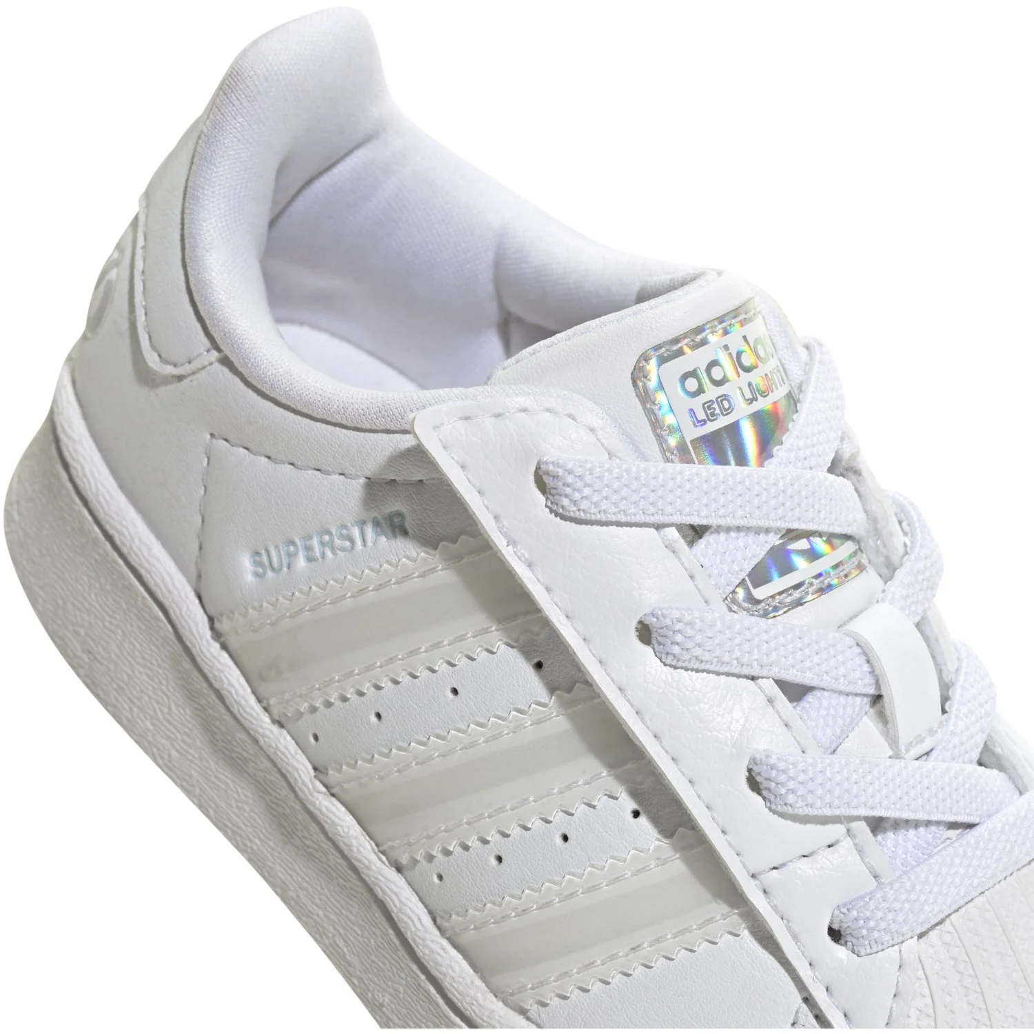 adidas Originals Ftwr White/Ftwr White/Ftwr White Superstar Led Lights Cf El I Sneakers - Image 3