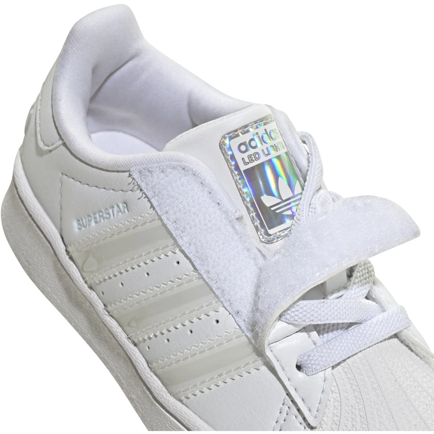 adidas Originals Ftwr White/Ftwr White/Ftwr White Superstar Led Lights Cf El I Sneakers - Image 4