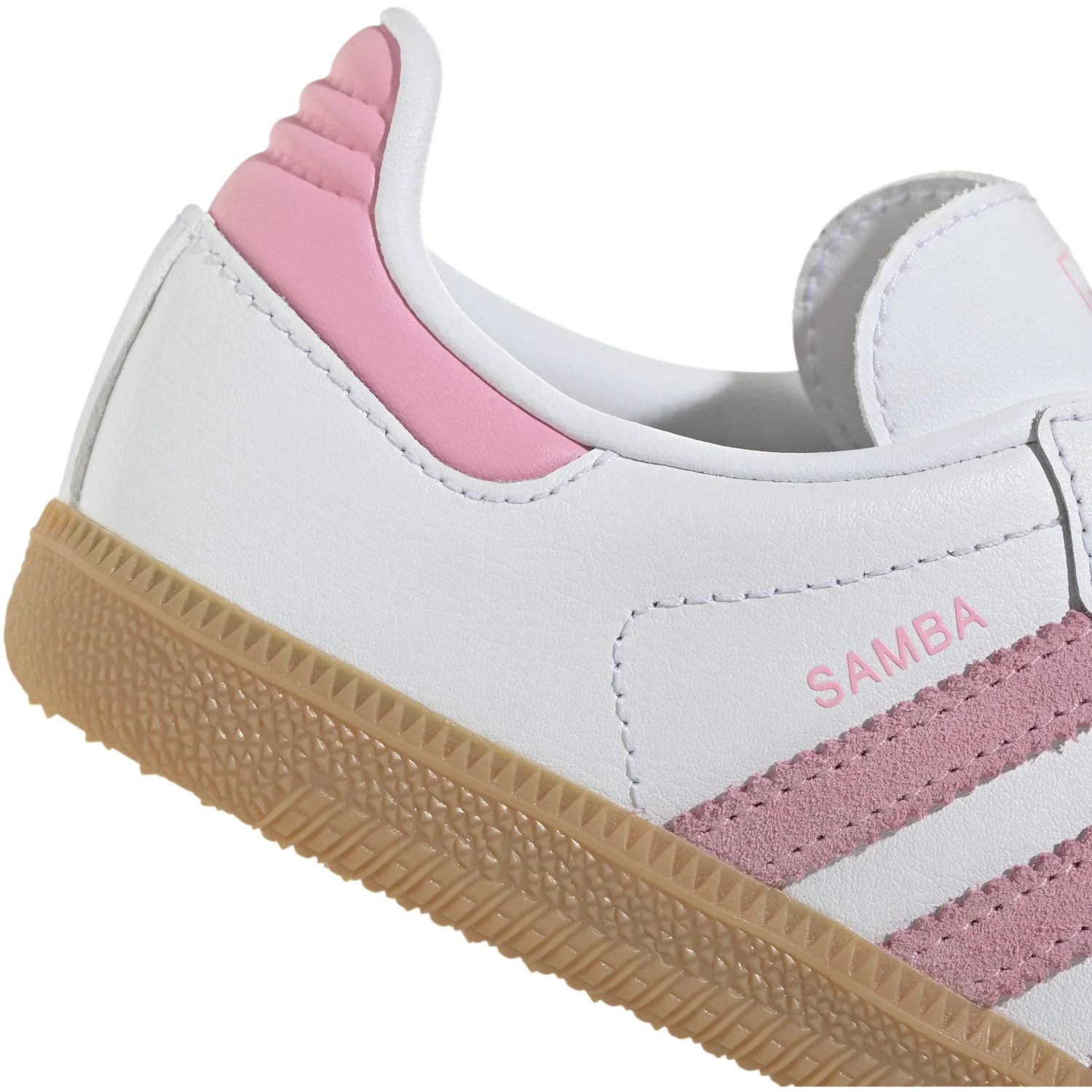 adidas Originals Ftwr White/Light Pink/Gum 3 Samba Og C Sneakers - Image 4