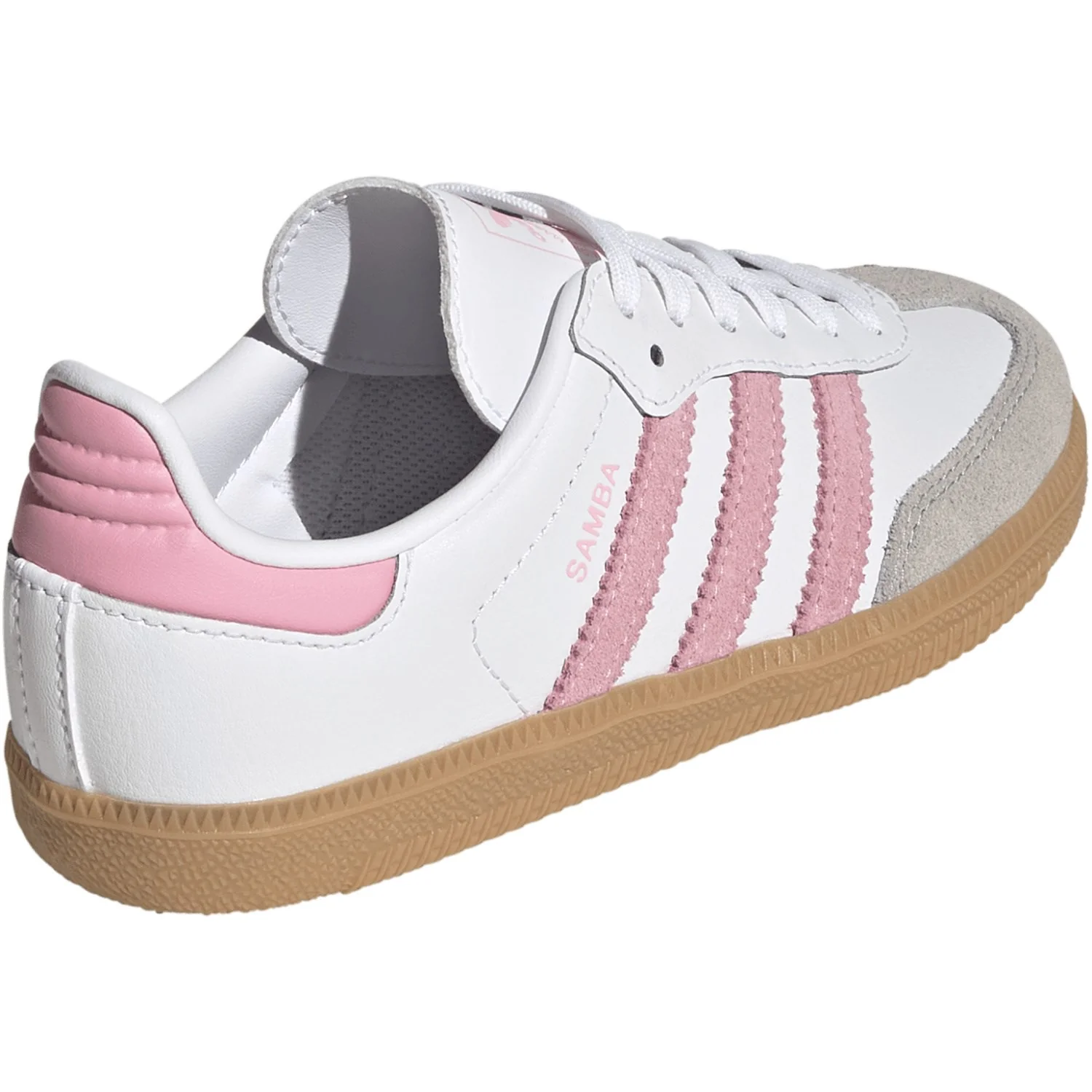adidas Originals Ftwr White/Light Pink/Gum 3 Samba Og C Sneakers - Image 8