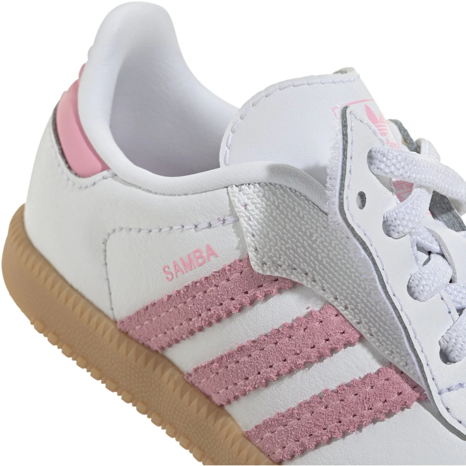 adidas Originals Ftwr White/Light Pink/Gum 3 Samba Og Cf El I Sneakers - Image 4
