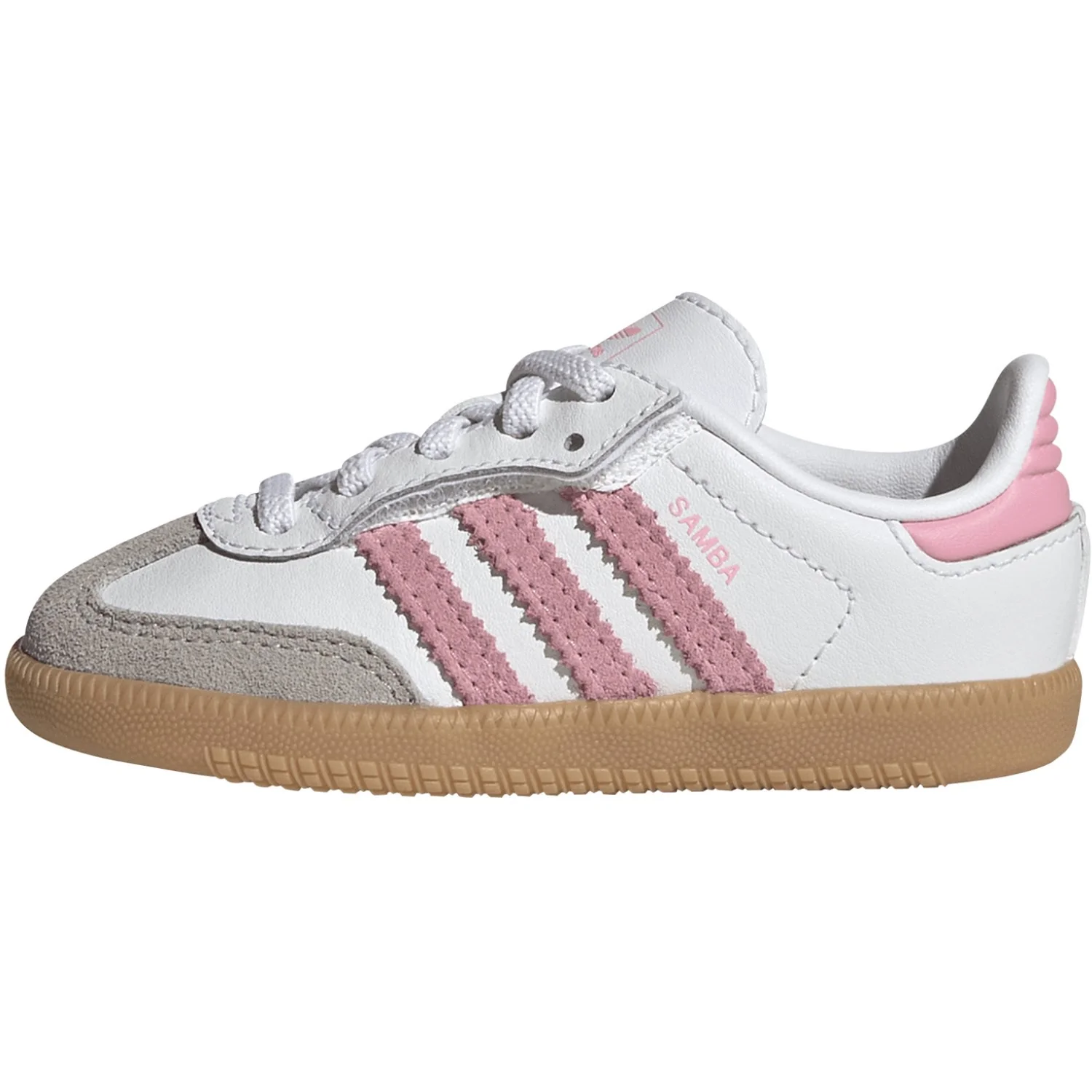 adidas Originals Ftwr White/Light Pink/Gum 3 Samba Og Cf El I Sneakers - Image 7