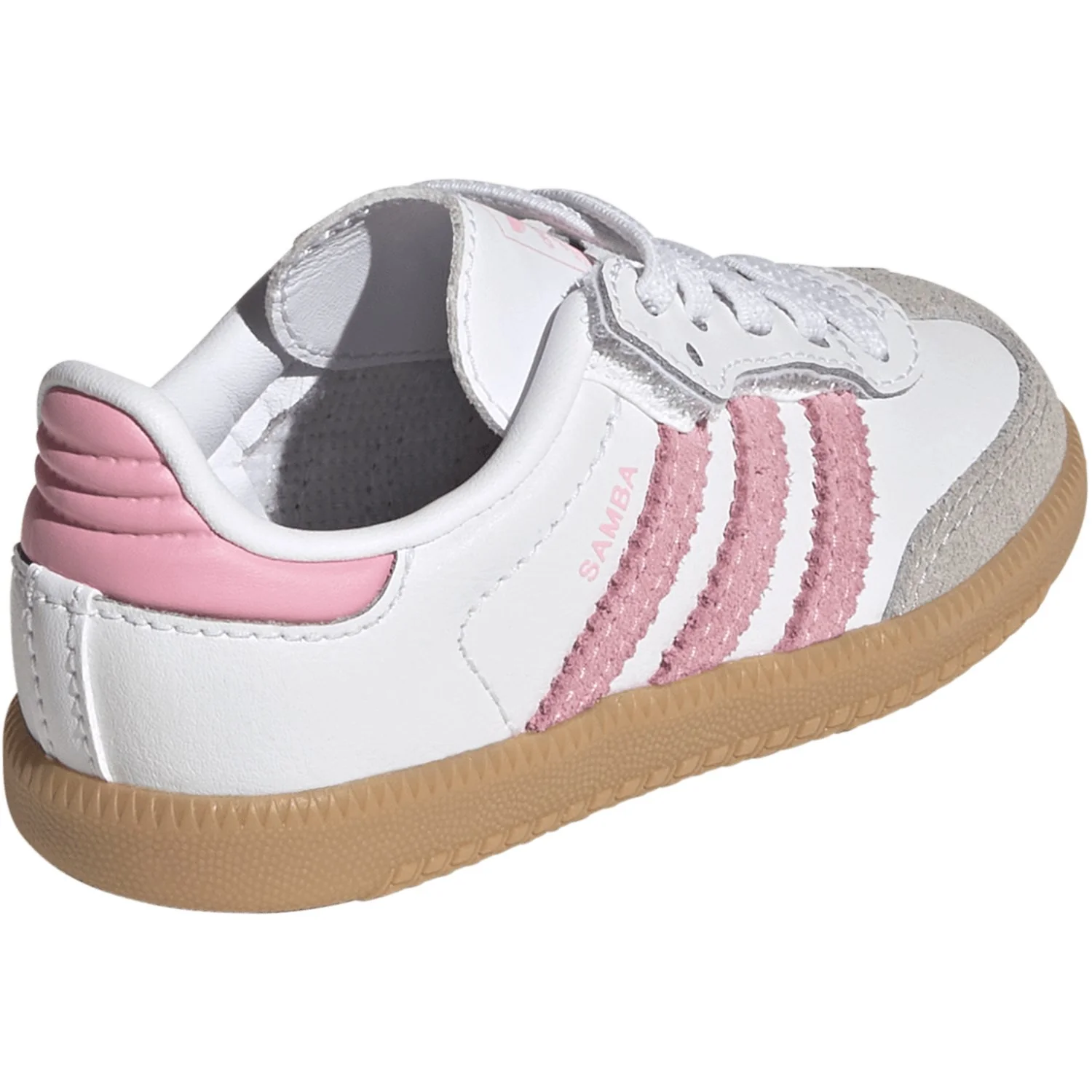 adidas Originals Ftwr White/Light Pink/Gum 3 Samba Og Cf El I Sneakers - Image 9