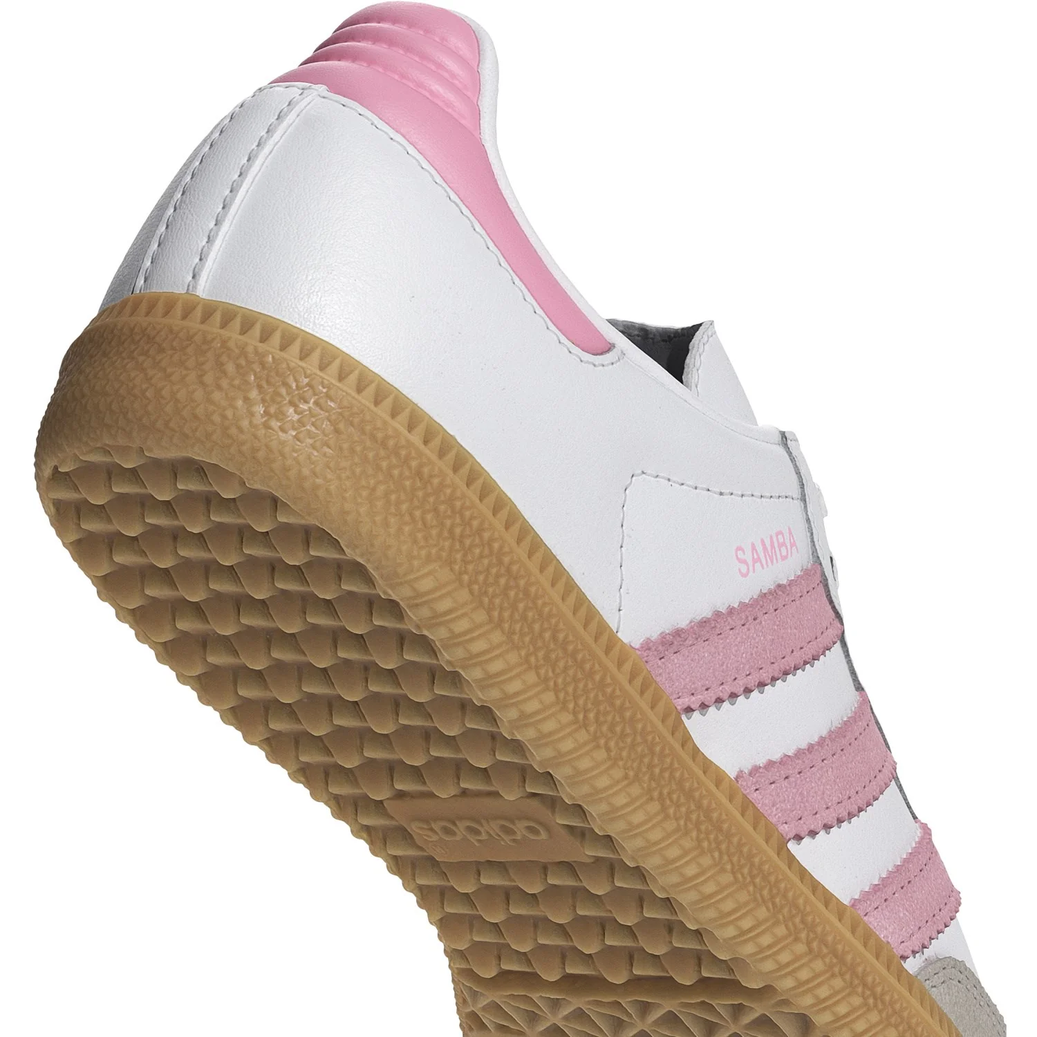 adidas Originals Ftwr White/Light Pink/Gum 3 Samba Og J Sneakers - Image 4