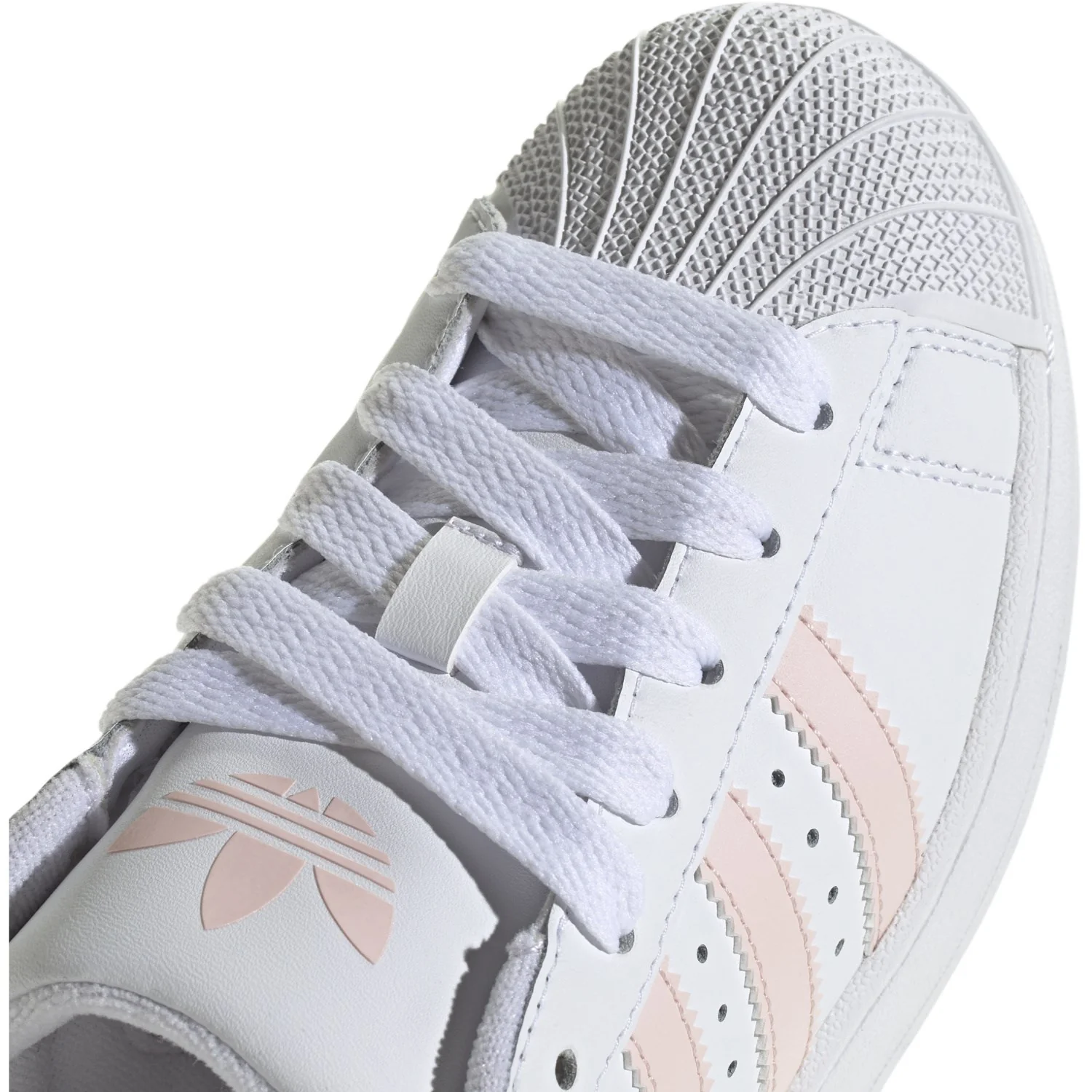 adidas Originals Ftwr White/Sandy Pink/Ftwr White Superstar Ii J Sneakers - Image 3