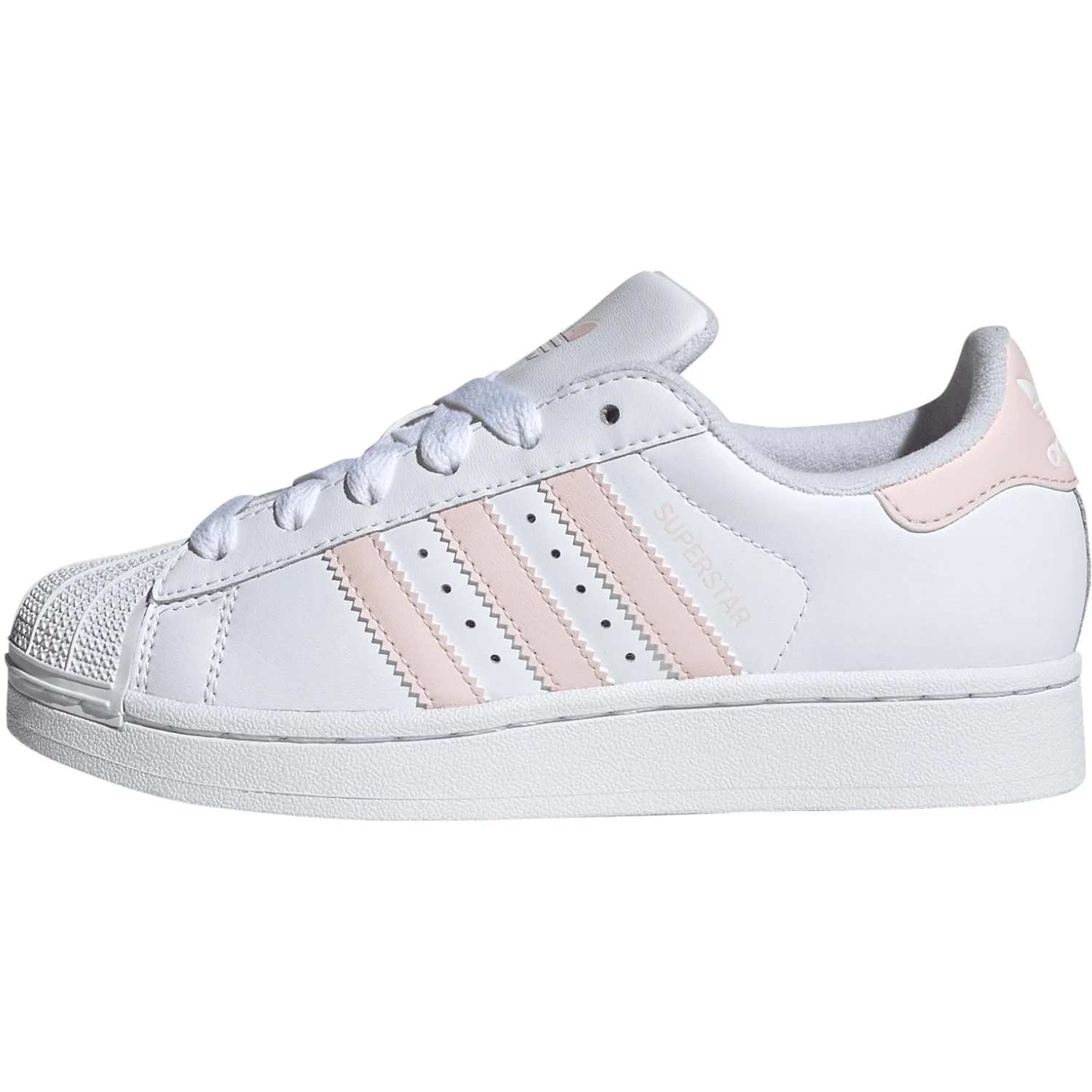 adidas Originals Ftwr White/Sandy Pink/Ftwr White Superstar Ii J Sneakers - Image 6