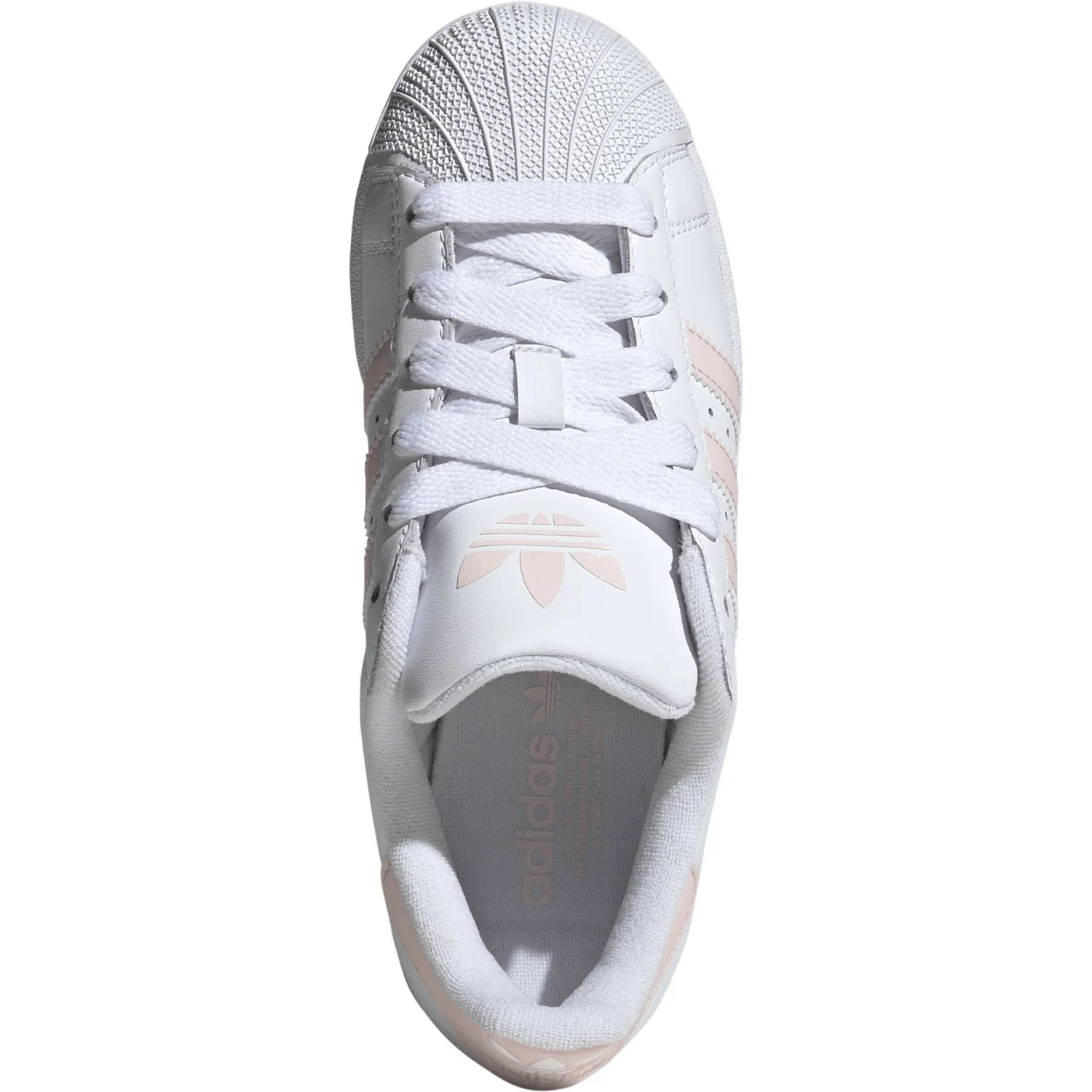 adidas Originals Ftwr White/Sandy Pink/Ftwr White Superstar Ii J Sneakers - Image 9