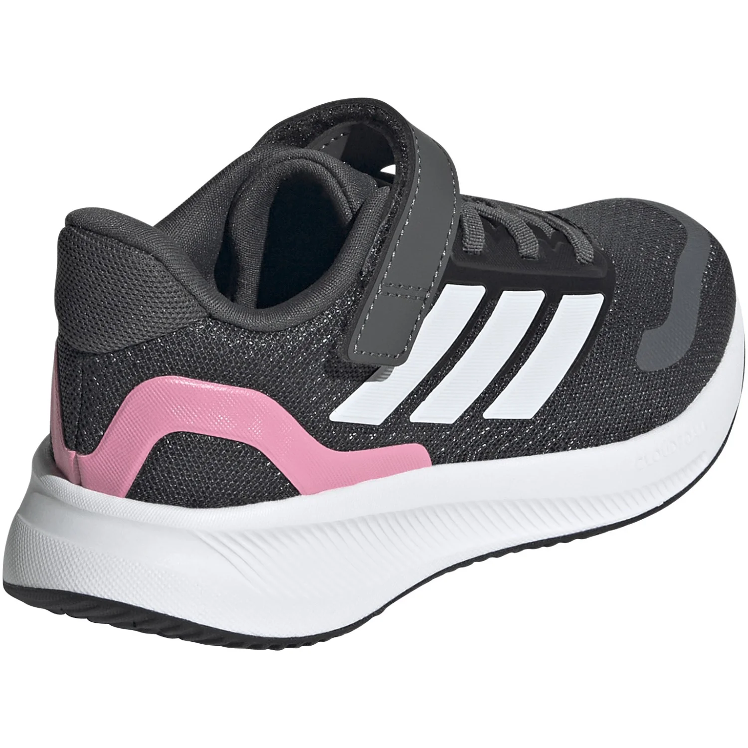 adidas Originals Grey Six/Crystal White/Bliss Pink Runfalcon 5 El C Sneakers - Image 5