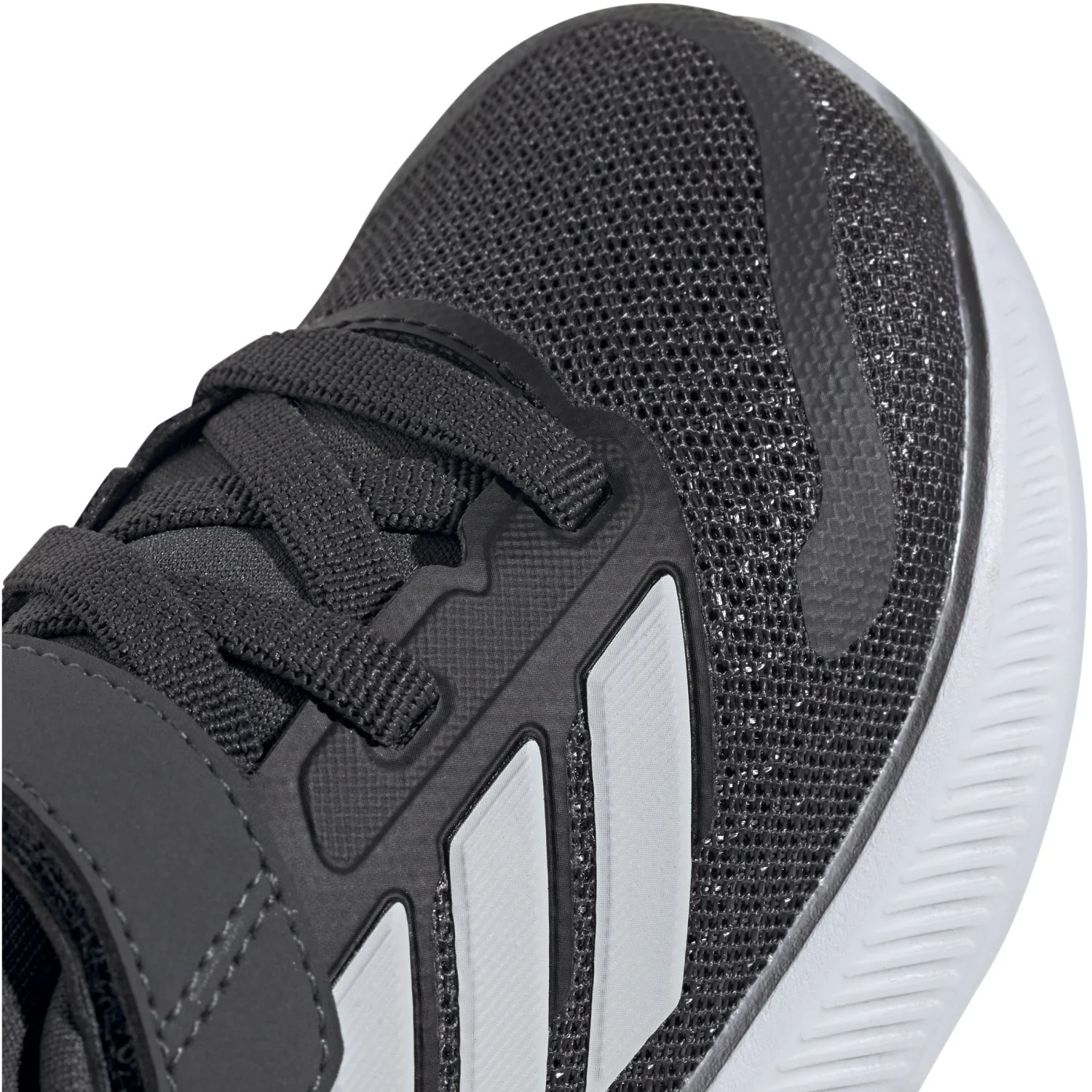 adidas Originals Grey Six/Crystal White/Bliss Pink Runfalcon 5 El I Sneakers - Image 3