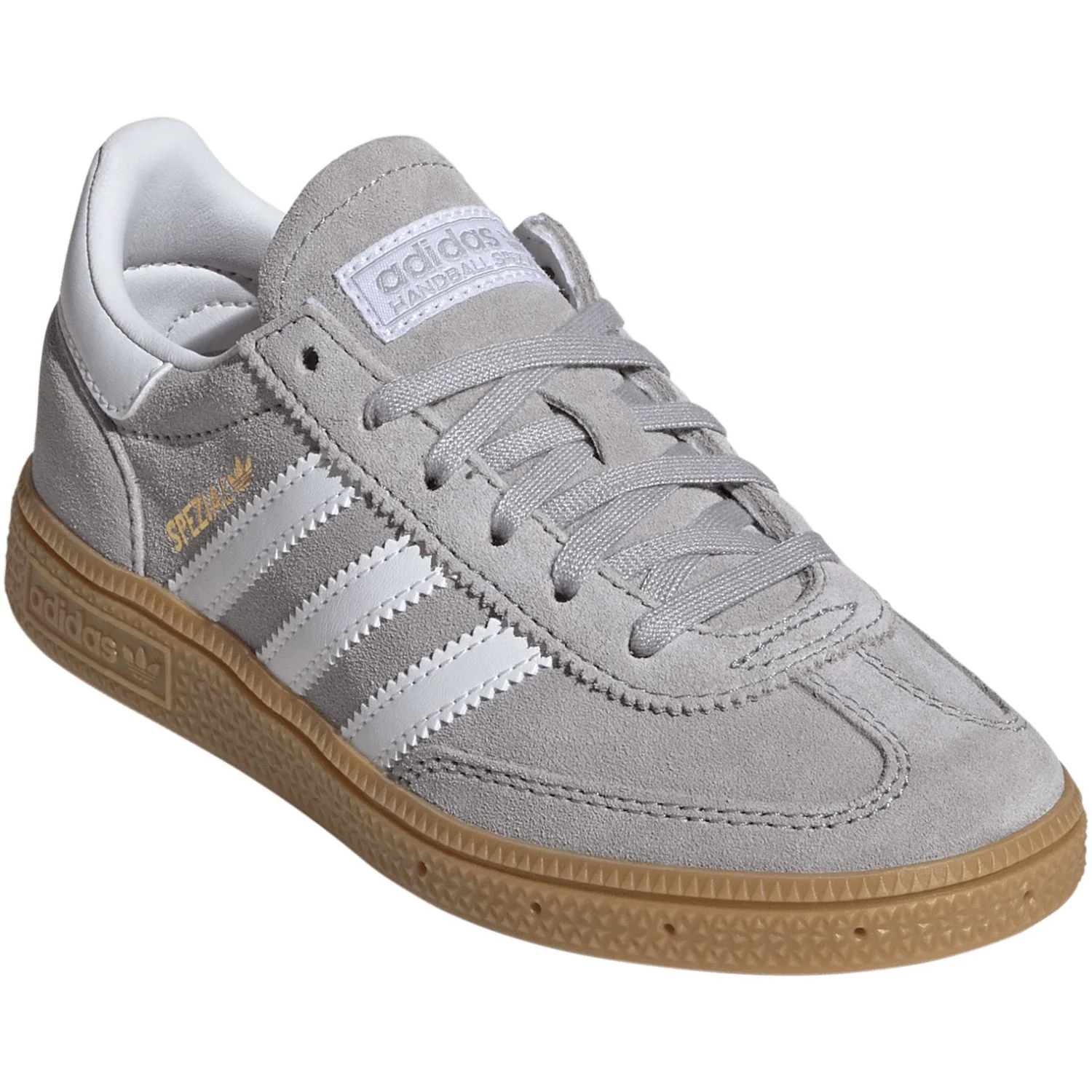 adidas Originals Grey Two/Ftwr White/Gum 3 Handball Spezial C Sneakers - Image 2