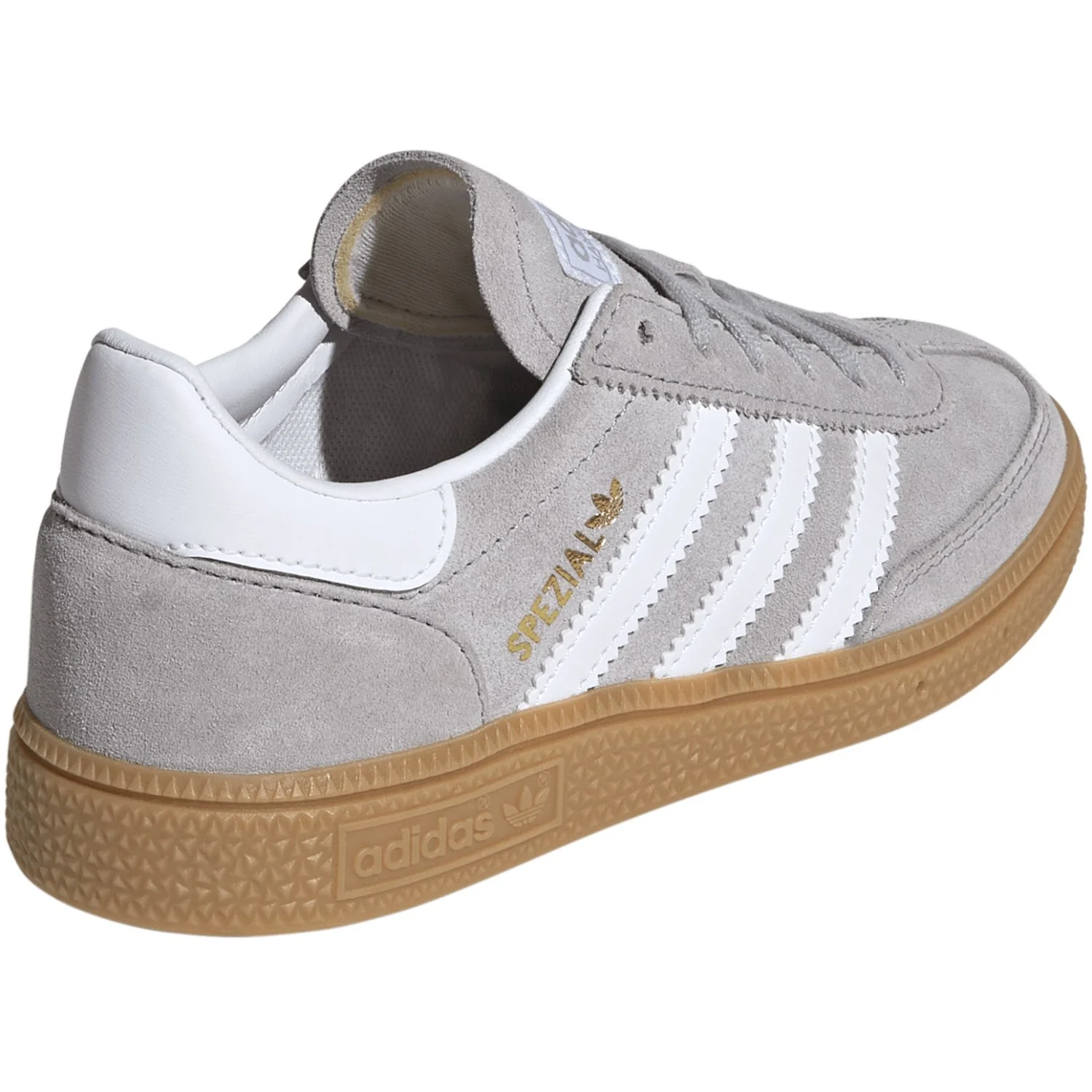 adidas Originals Grey Two/Ftwr White/Gum 3 Handball Spezial C Sneakers - Image 8