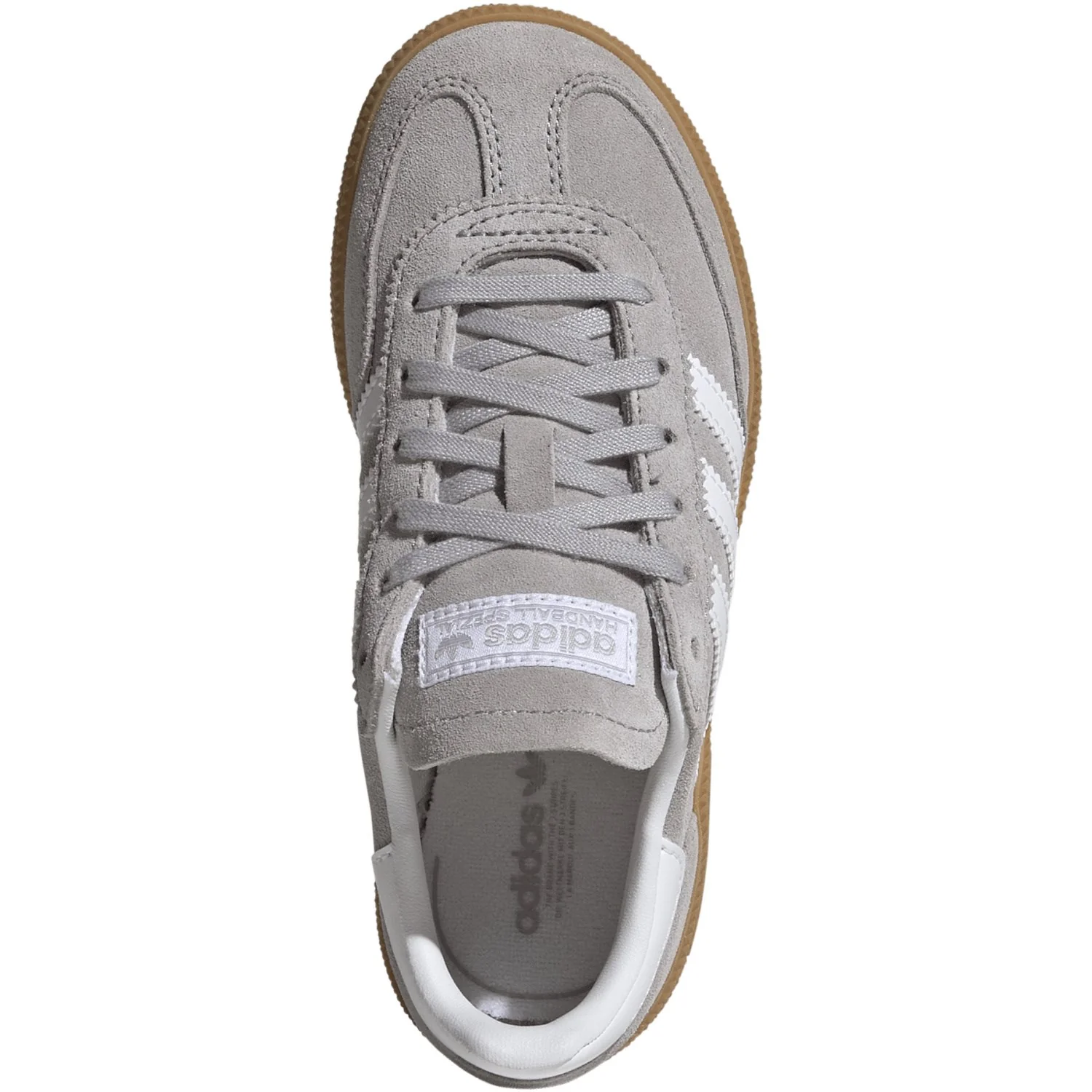 adidas Originals Grey Two/Ftwr White/Gum 3 Handball Spezial C Sneakers - Image 9