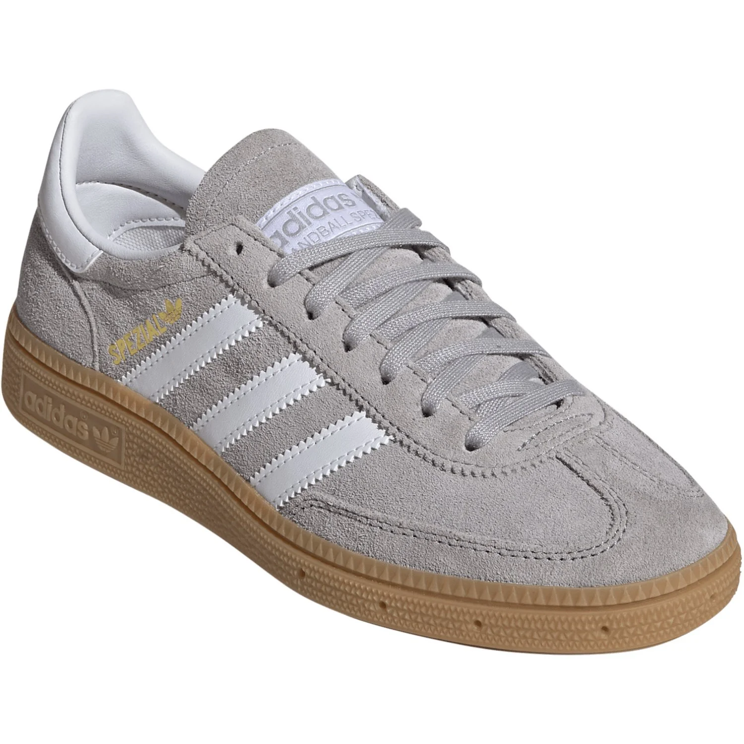 adidas Originals Grey Two Ftwr White Gum 3 Handball Spezial J Sneakers - Image 2