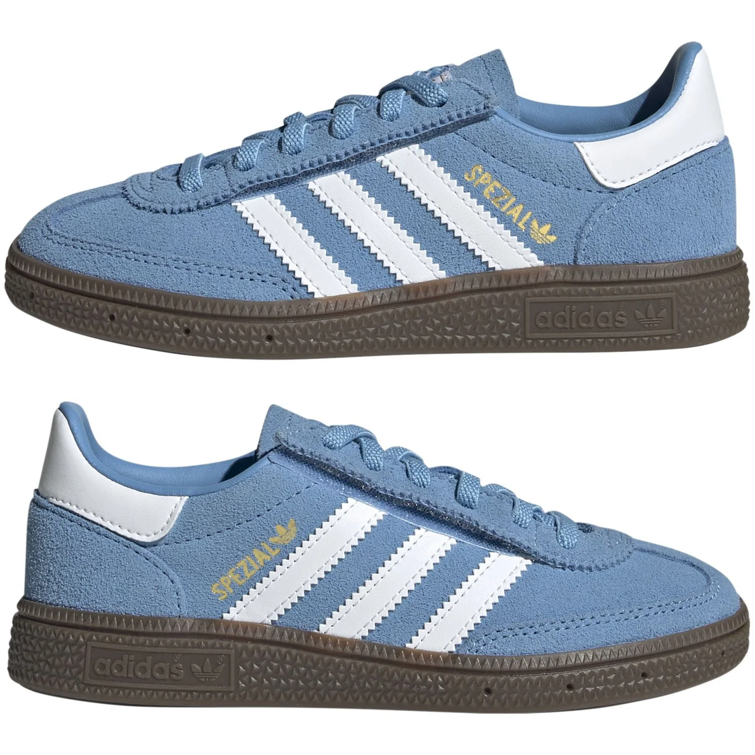 adidas Originals Light Blue/Ftwr White/Gum5 Handball Spezial Cf El C Sneakers - Image 6