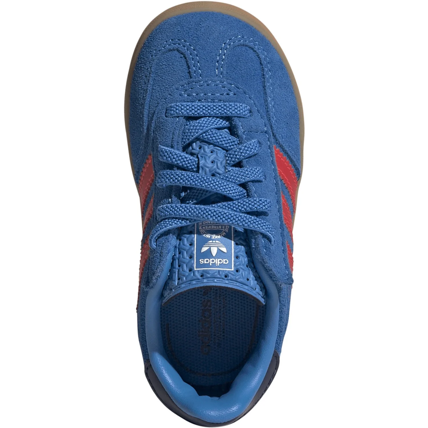adidas Originals Lucid Ray Blue/Lucid Red/Gum 2 Gazelle Indoor Cf El I Sneakers - Image 9