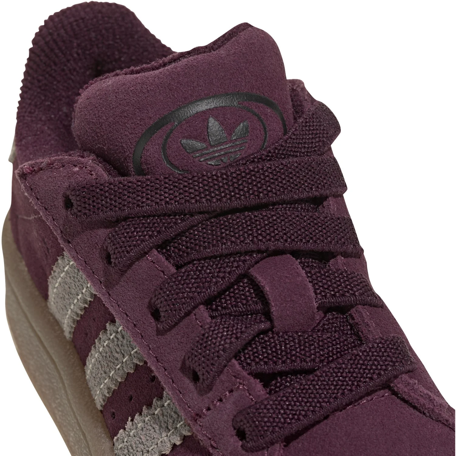 adidas Originals Maroon Khaki Three Gum5 Campus 00S Cf El I Sneakers - Image 3