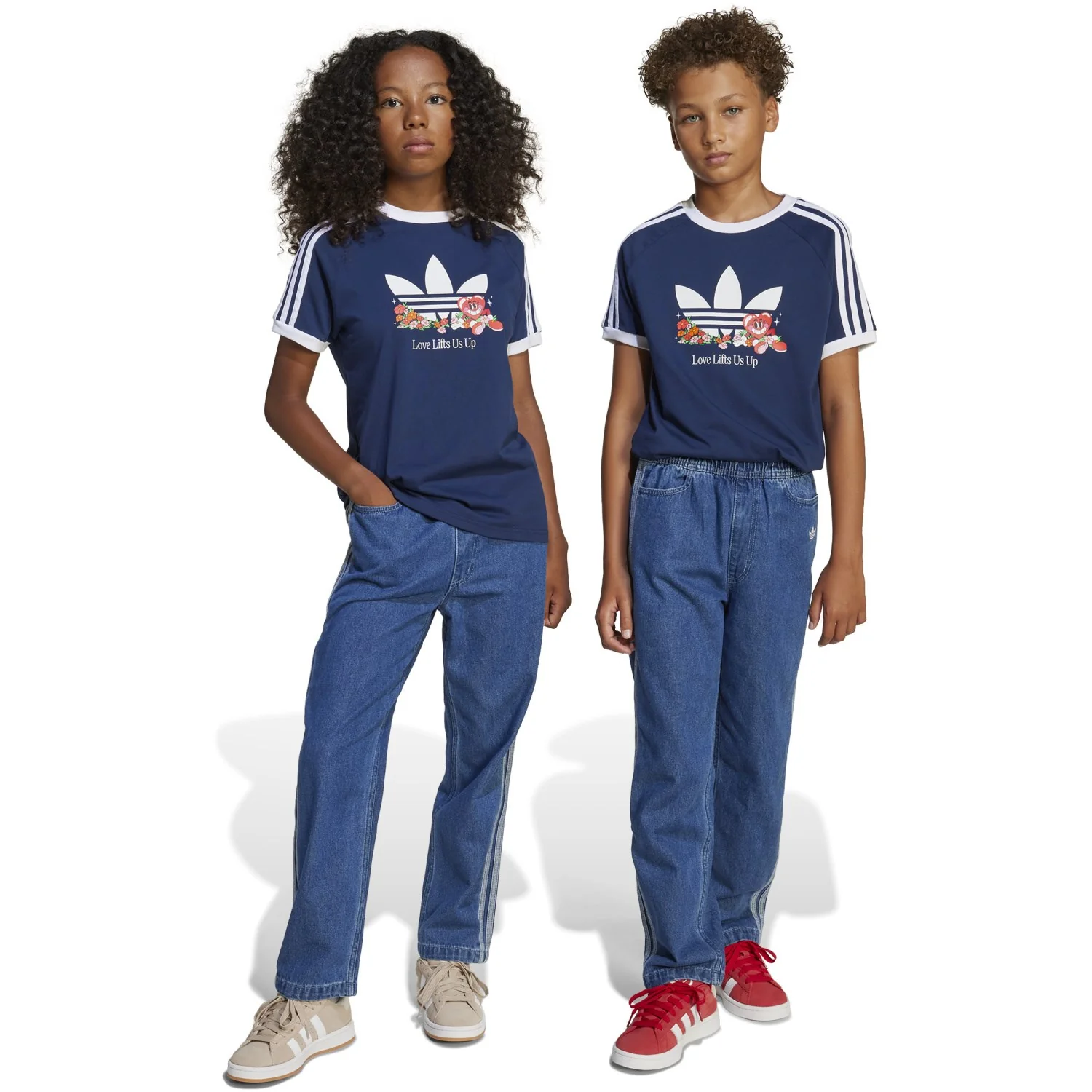 adidas Originals Medium Blue Denim Jeans - Image 2