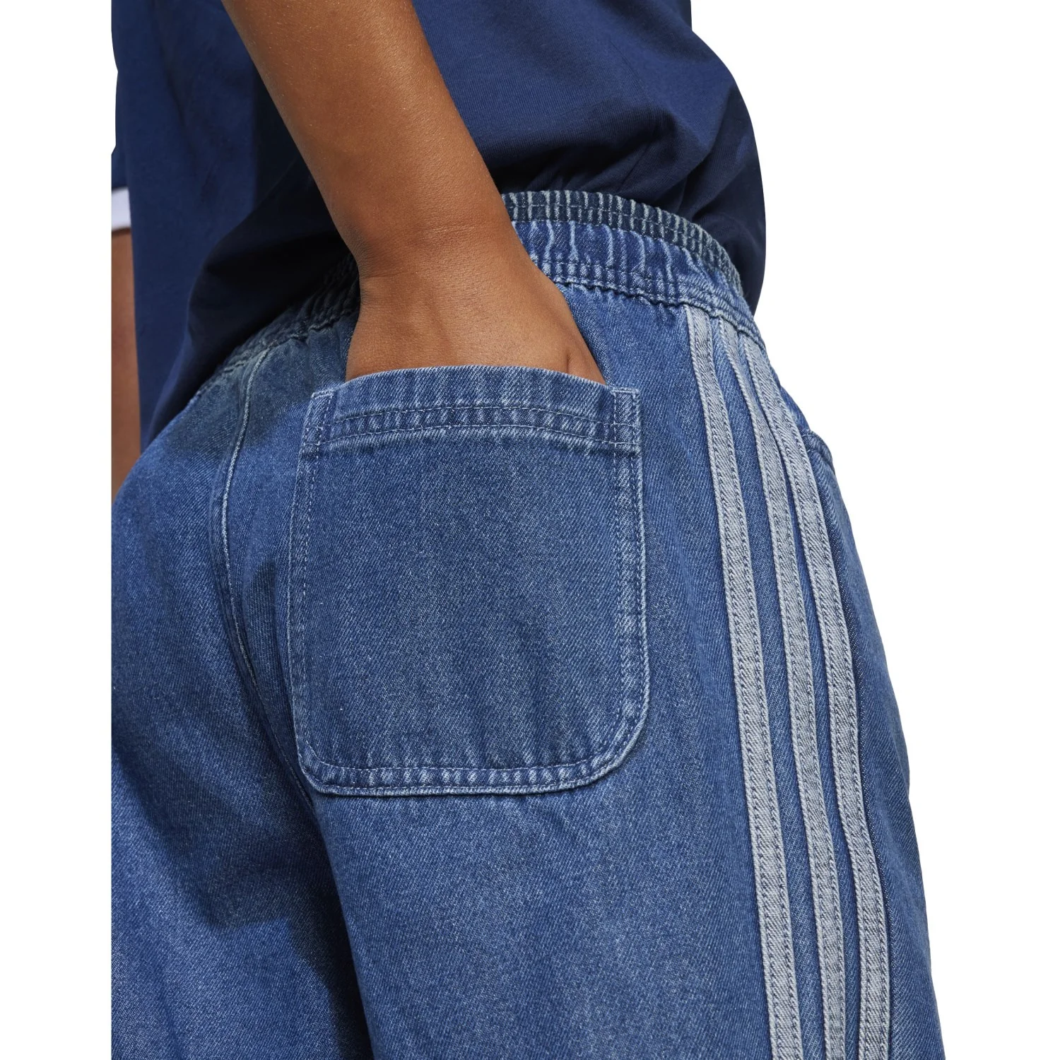 adidas Originals Medium Blue Denim Jeans - Image 6