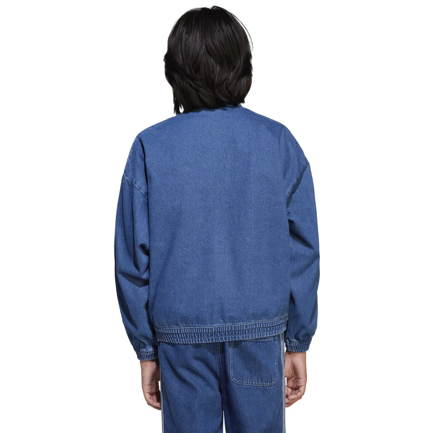 adidas Originals Medium Blue Denim Jakke - Image 8