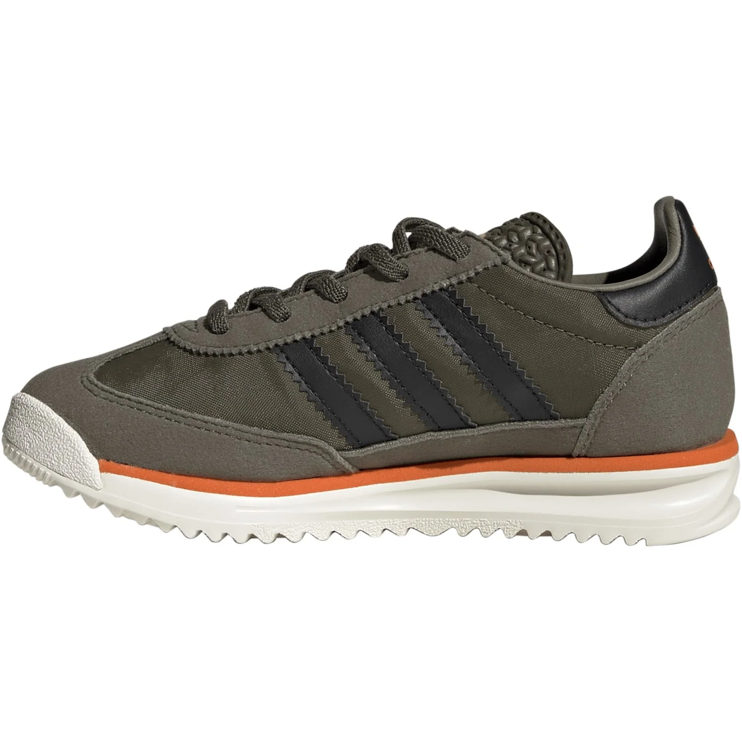 adidas Originals Olive Strata/Core Black/Pure Orange Sl 72 Rs El C Sneakers - Image 7
