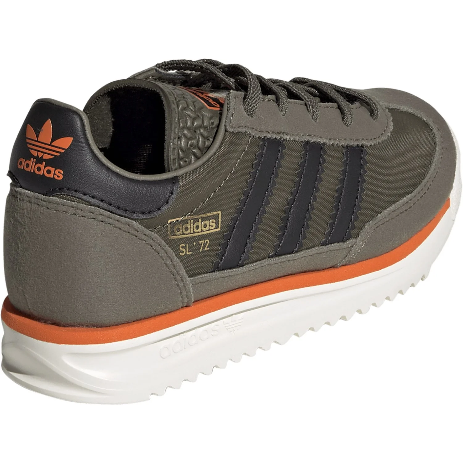 adidas Originals Olive Strata/Core Black/Pure Orange Sl 72 Rs El C Sneakers - Image 8