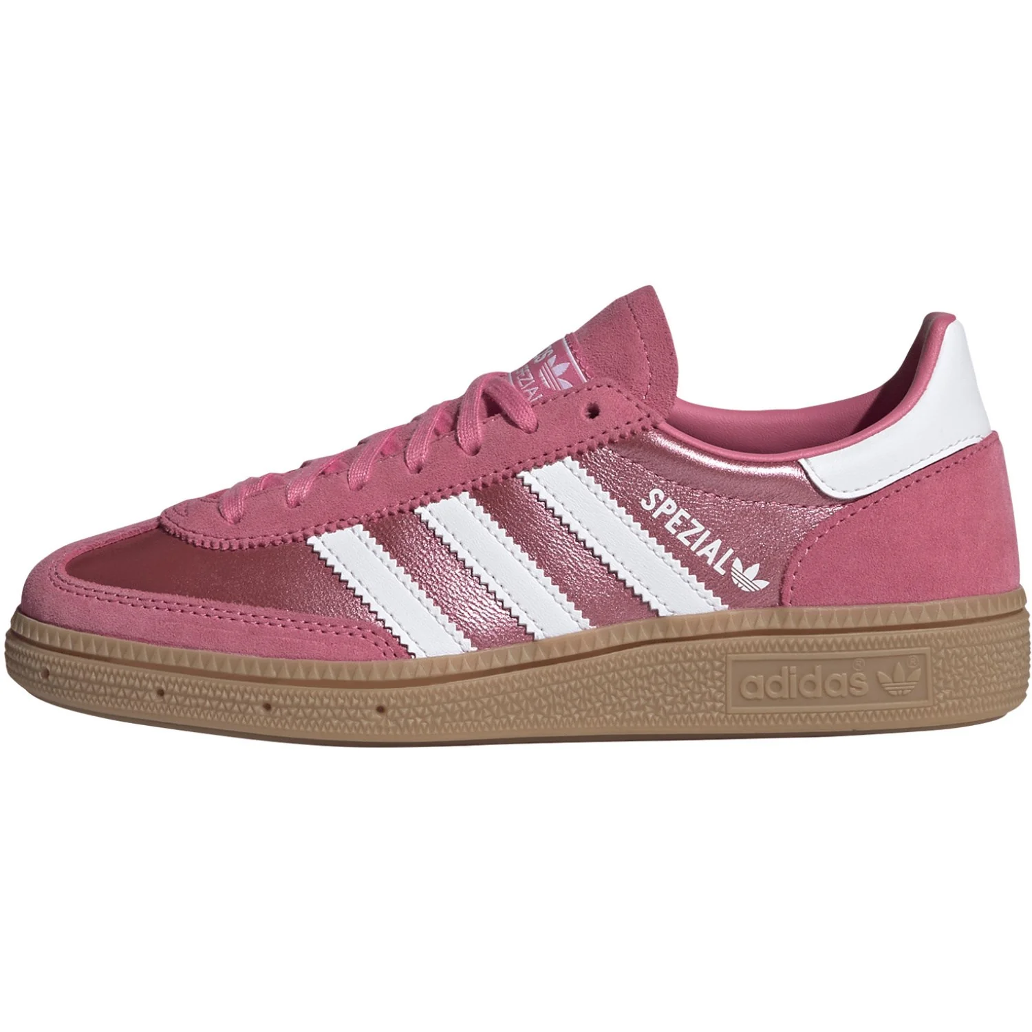 adidas Originals Pink Fusion Ftwr White Gum4 Handball Spezial J Sneakers - Image 6
