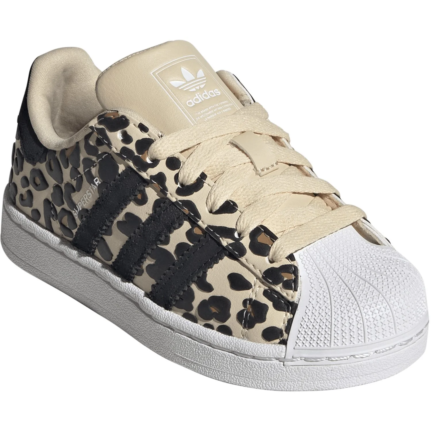 adidas Originals Sand Strata Core Black Ftwr White Superstar Ii C Sneakers - Image 2