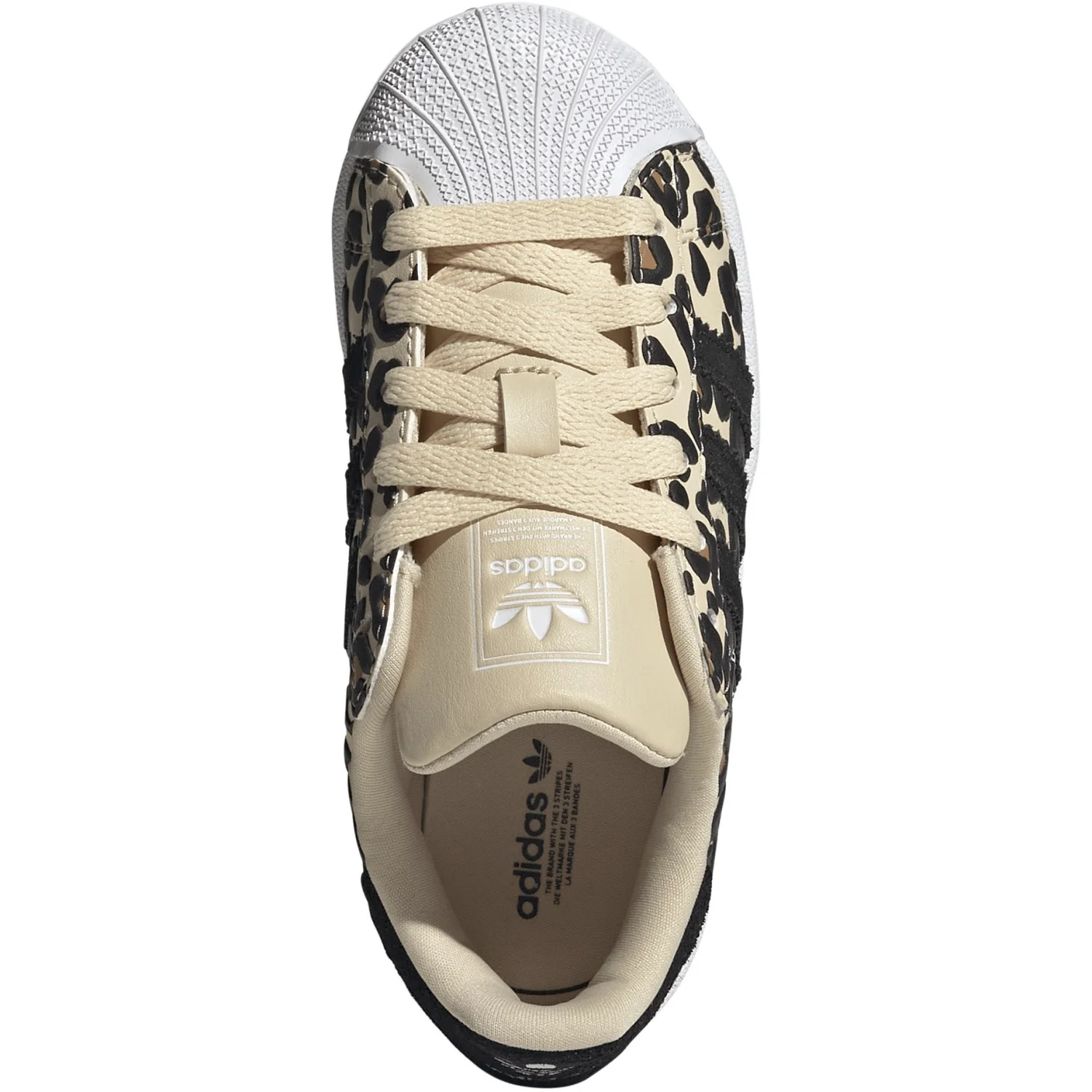 adidas Originals Sand Strata Core Black Ftwr White Superstar Ii C Sneakers - Image 9