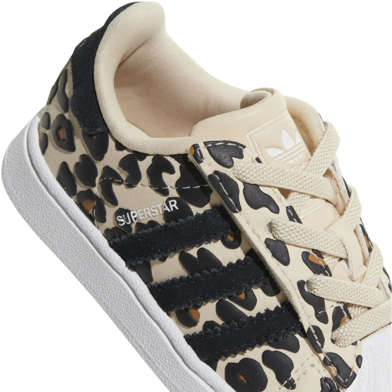 adidas Originals Sand Strata Core Black Ftwr White Superstar Ii Cf El I Sneakers - Image 4