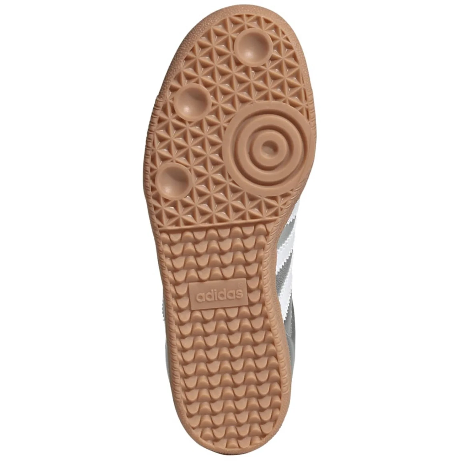 adidas Originals Silver Met. Ftwr White Gum 2 Samba Og J Sneakers - Image 6