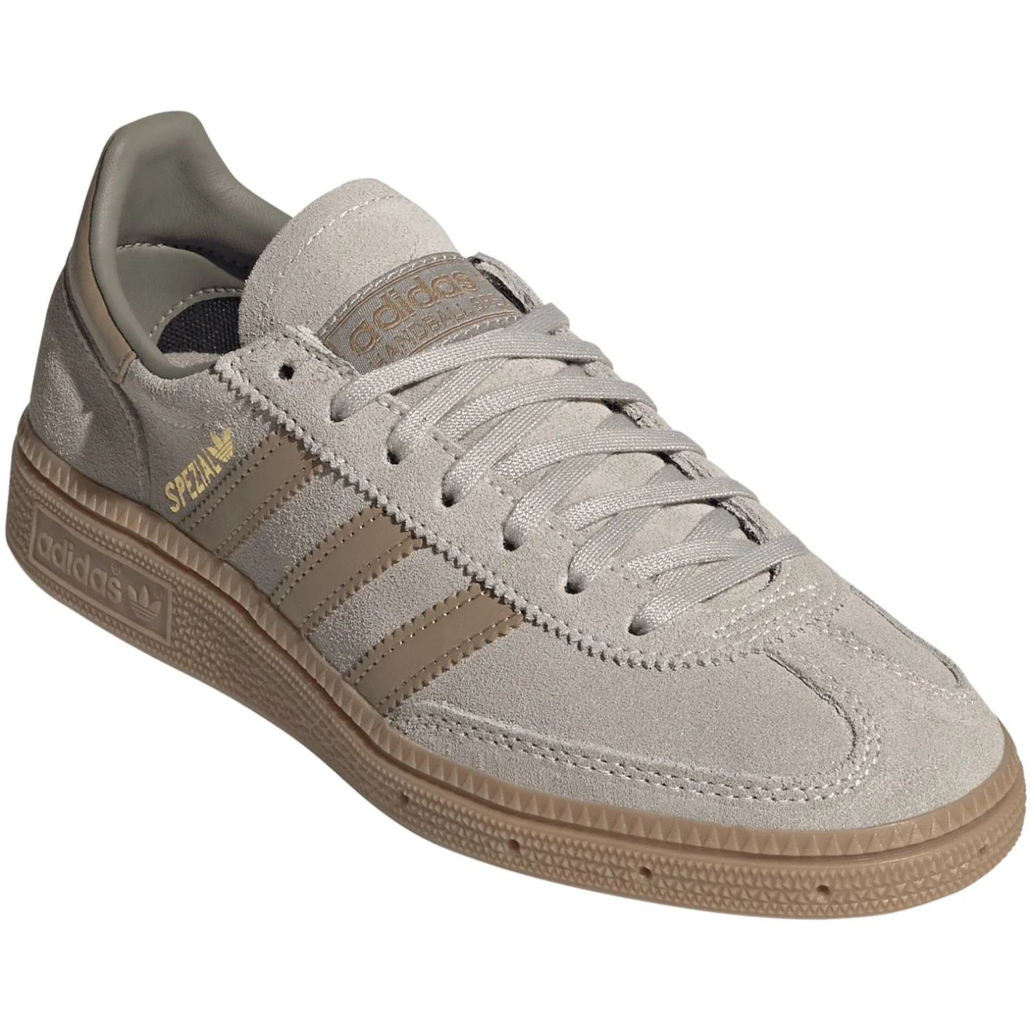 adidas Originals Wonder Beige/Cardboard/Gum4 Handball Spezial J Sneakers - Image 2