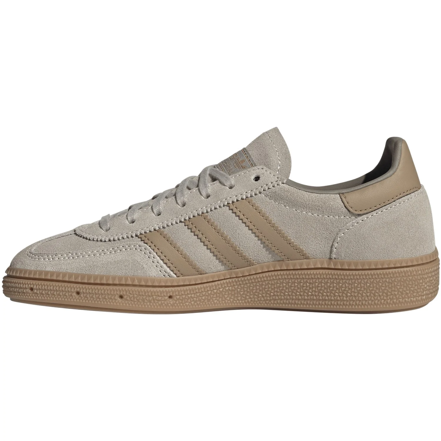 adidas Originals Wonder Beige/Cardboard/Gum4 Handball Spezial J Sneakers - Image 7