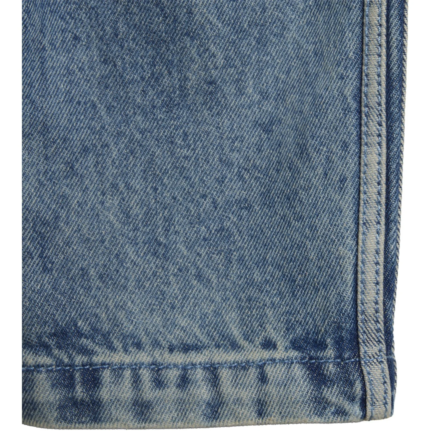 adidas Originals Worn Blue Denim Firebird Den Tp Bukser - Image 4