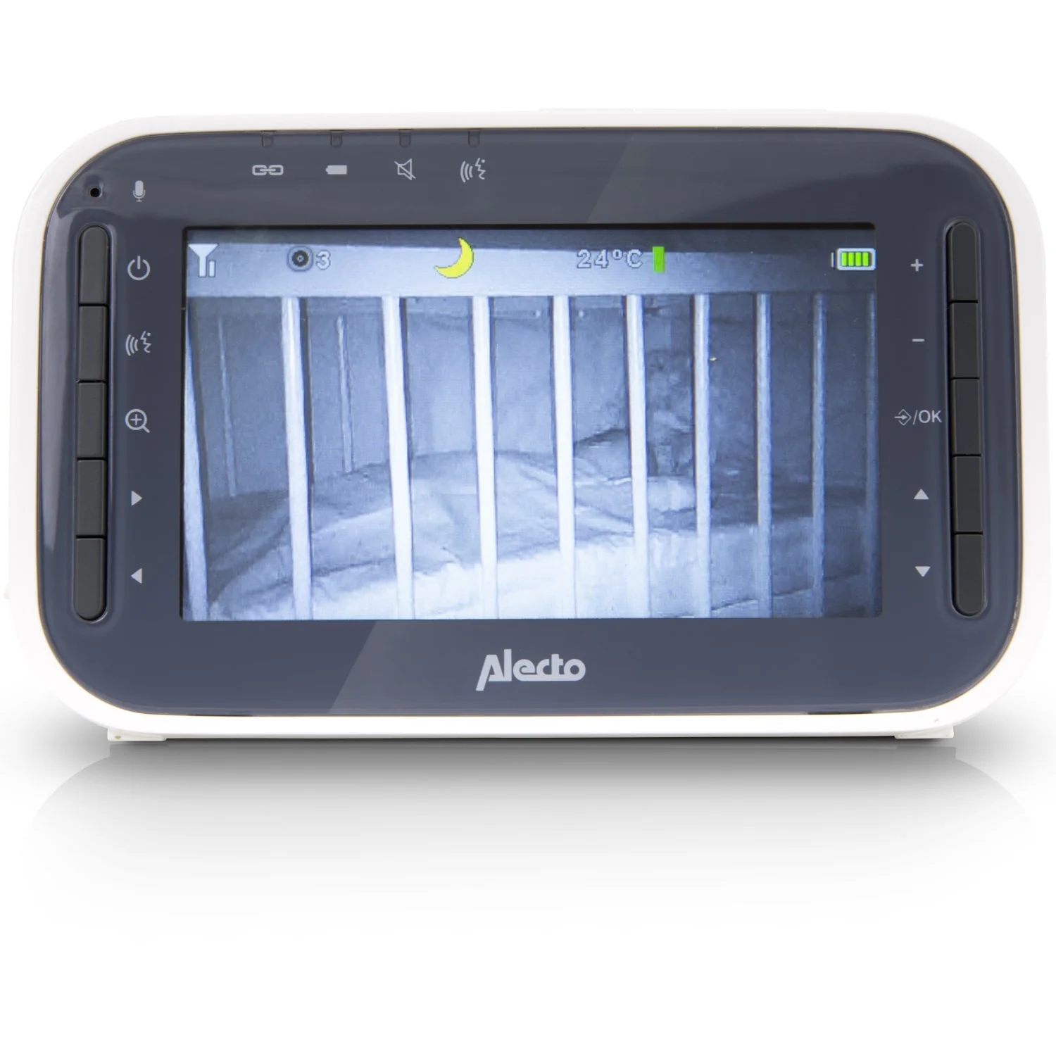 Alecto Video Babyalarm Med 4,3 Tommer Farve Display - Image 5
