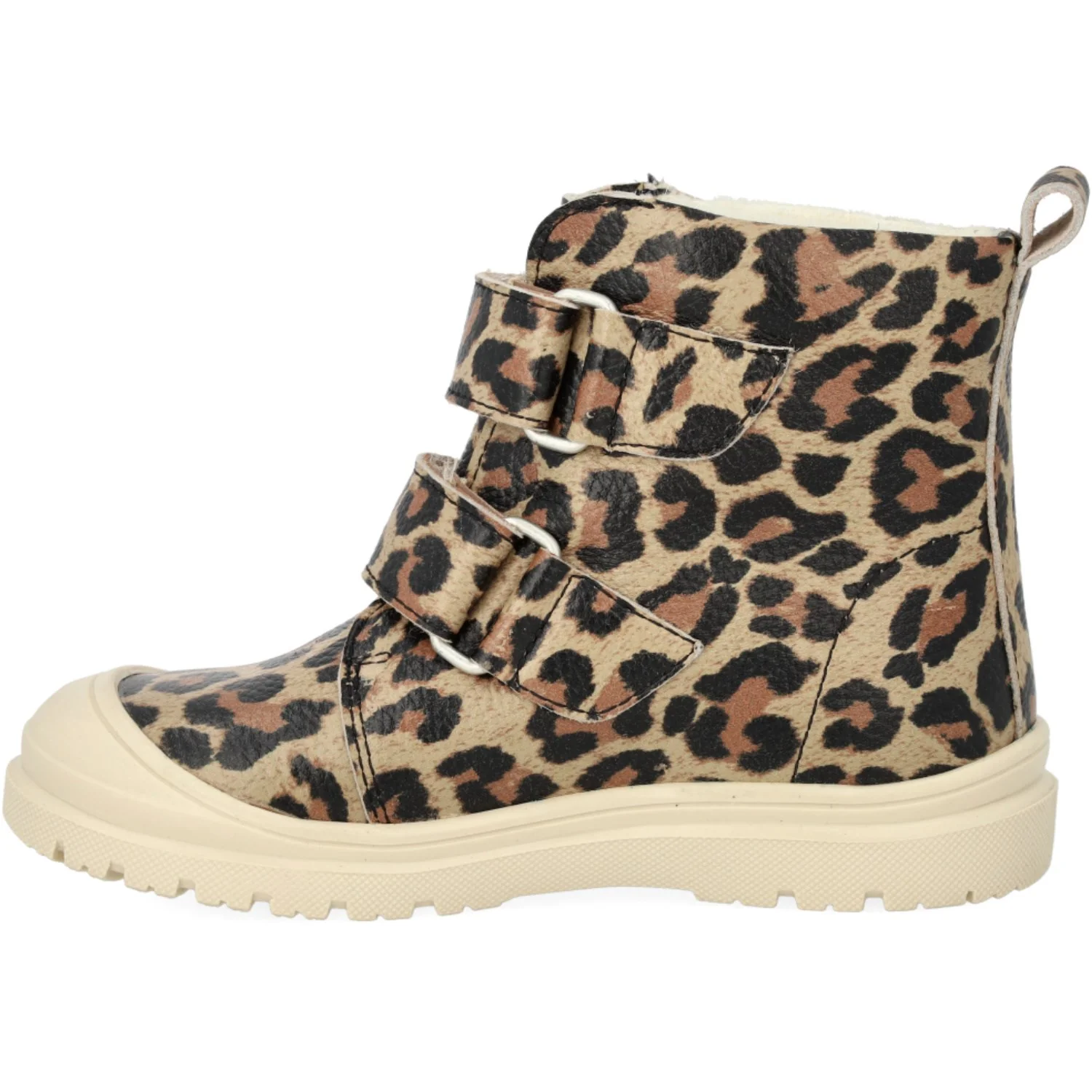 Angulus Beige Leo TEX-støvle Med Hjerteprint Og Uldfoer - Image 5