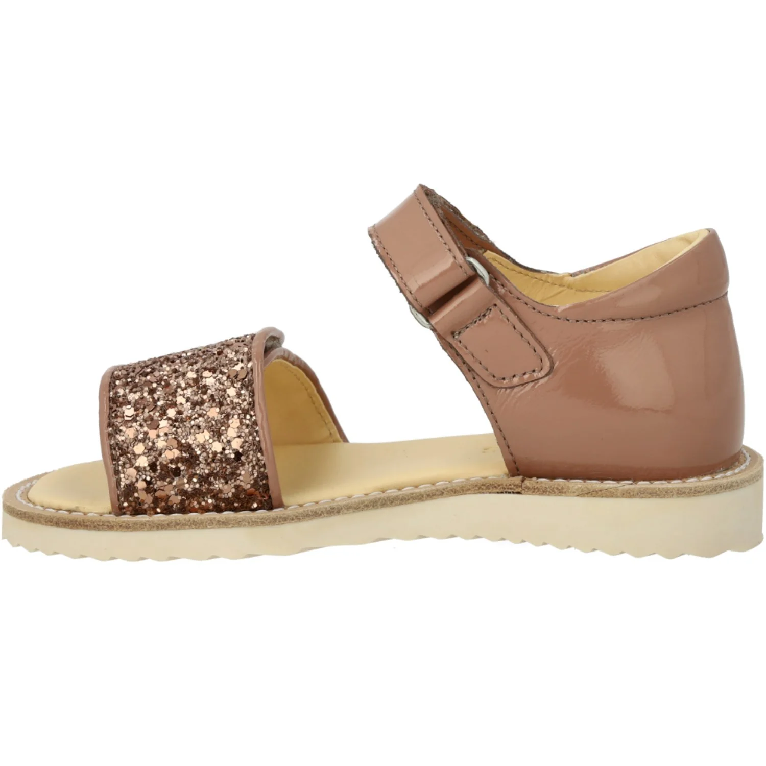 Angulus Clay/Clay Glitter Sandal Med Funklende Glitterdetalje - Image 4