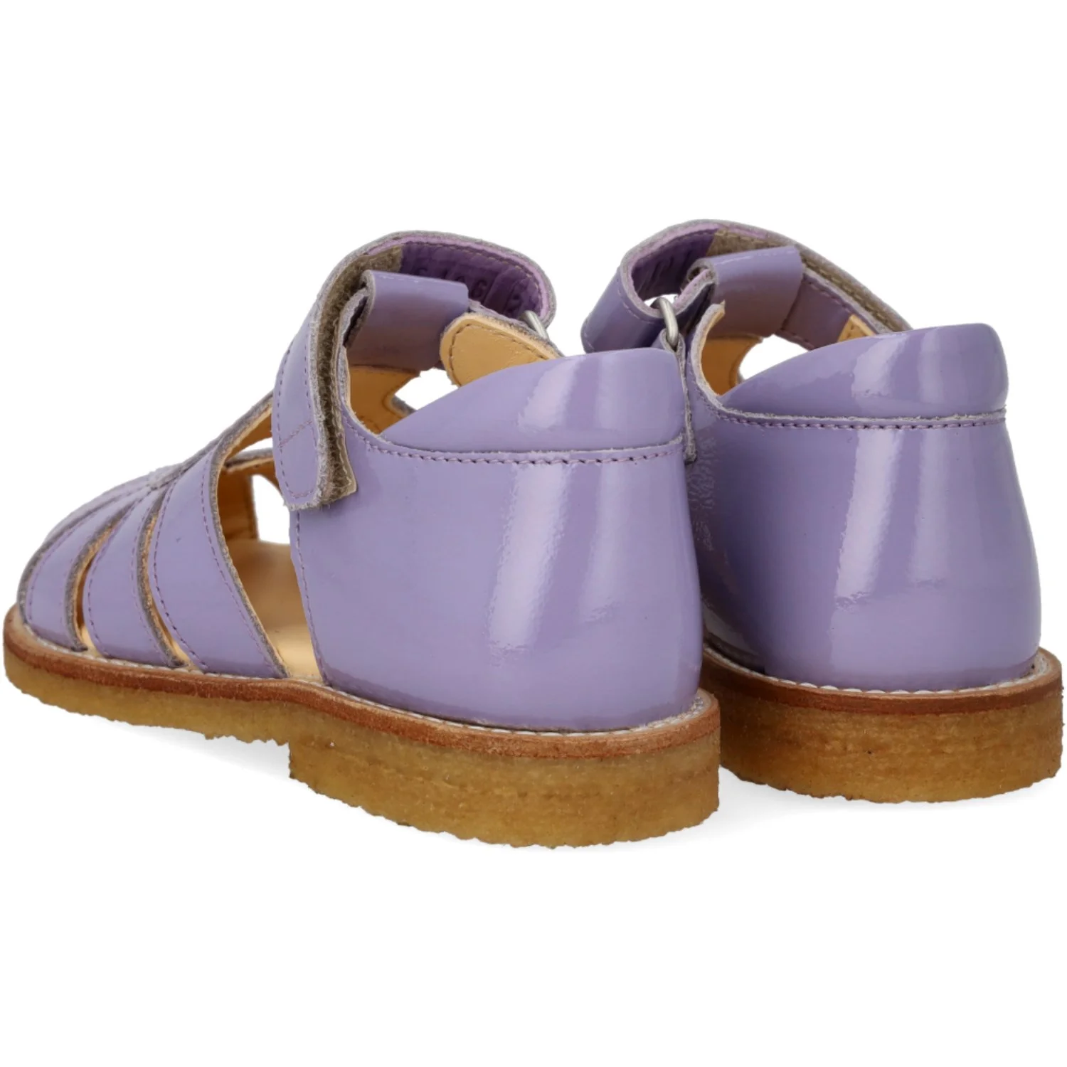 Angulus Amethyst Hjertesandal Med Velcrolukning - Image 2