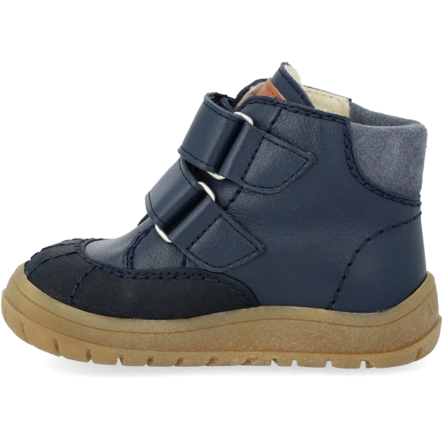 Angulus Navy/Tan/Blue Fog Begynder TEX-støvle Med Kontraststikninger - Image 4
