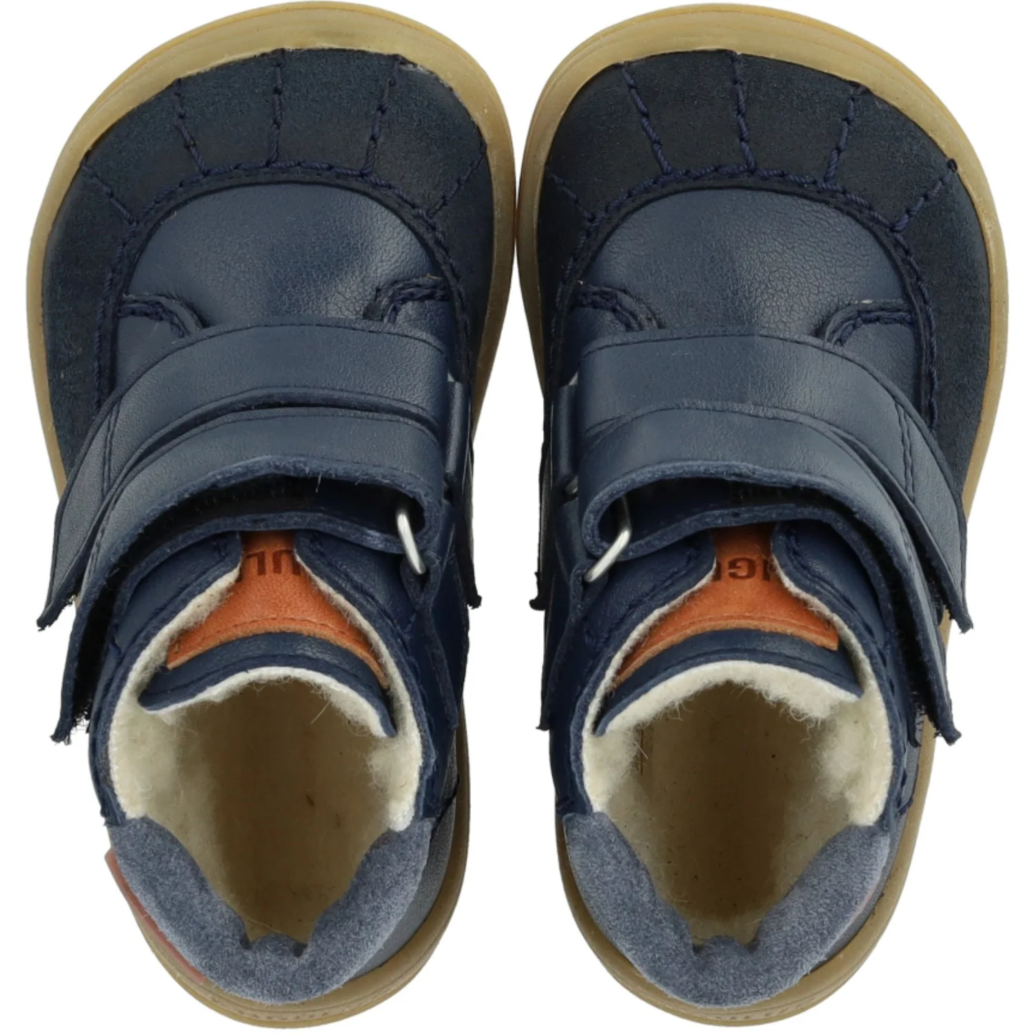 Angulus Navy/Tan/Blue Fog Begynder TEX-støvle Med Kontraststikninger - Image 5