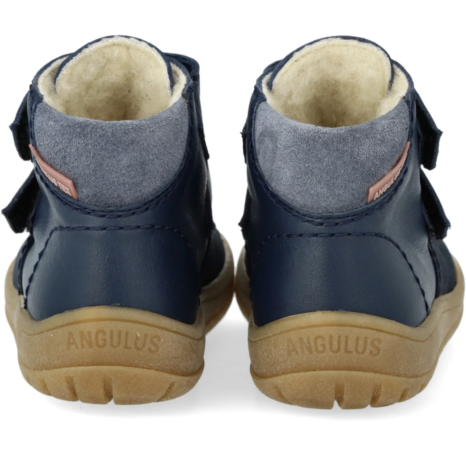 Angulus Navy/Tan/Blue Fog Begynder TEX-støvle Med Kontraststikninger - Image 6