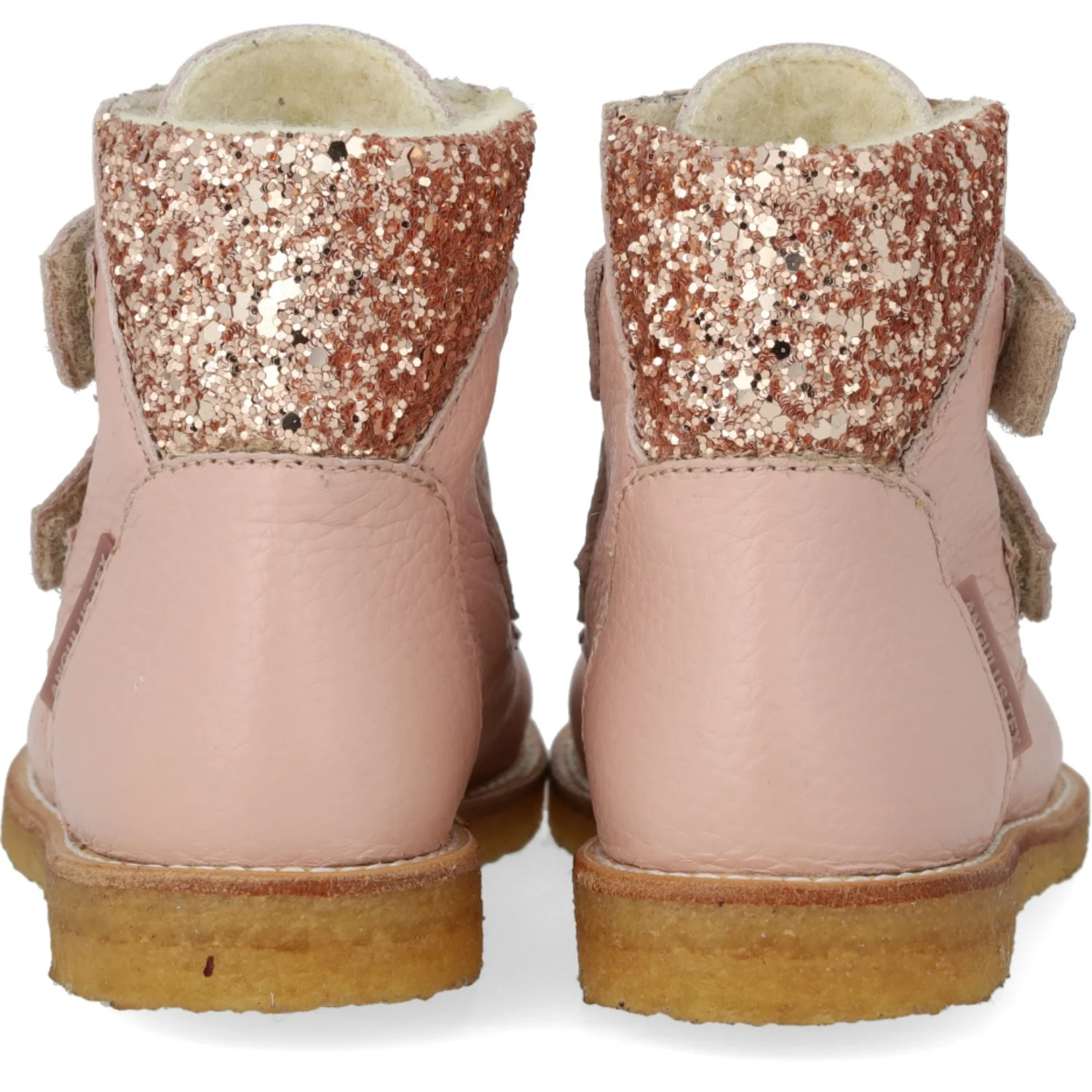 Angulus Rosebud/Maple Glitter TEX-støvle Med Glitter Og Velcrolukning - Image 4