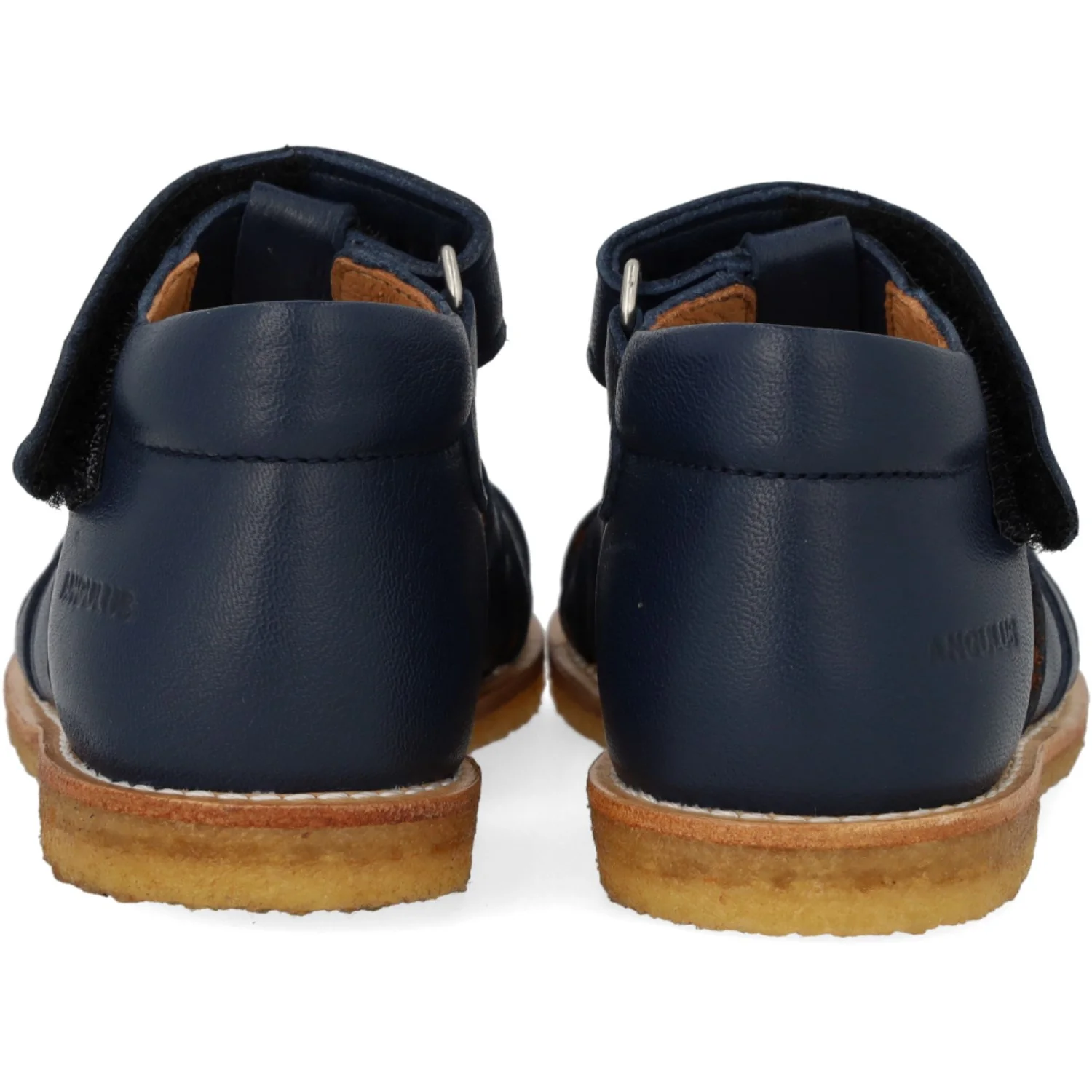 Angulus Navy Sandal Med Dinobroderi Og Lukket Tå - Image 3