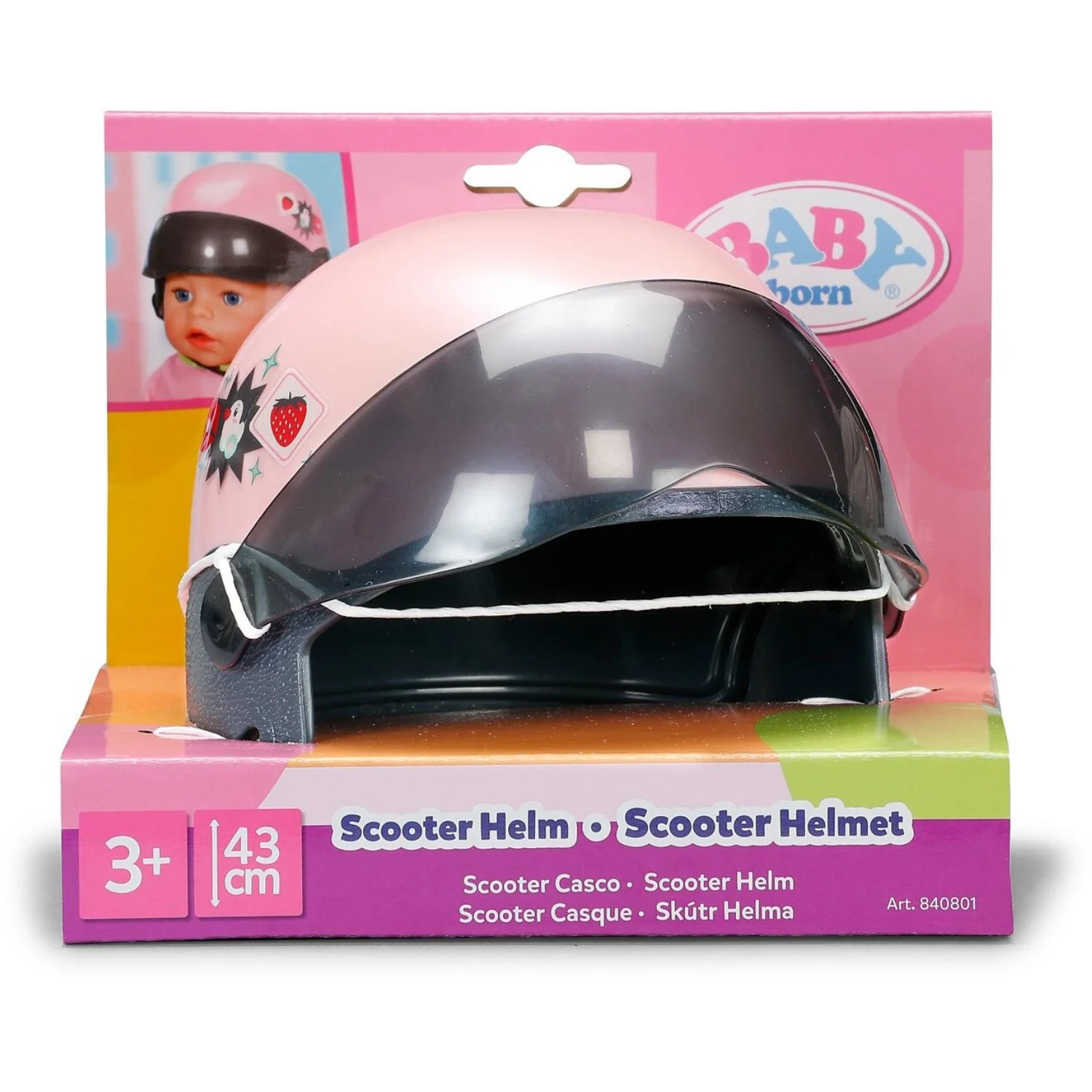 BABY Born Scooter Hjelm 43cm - Image 2