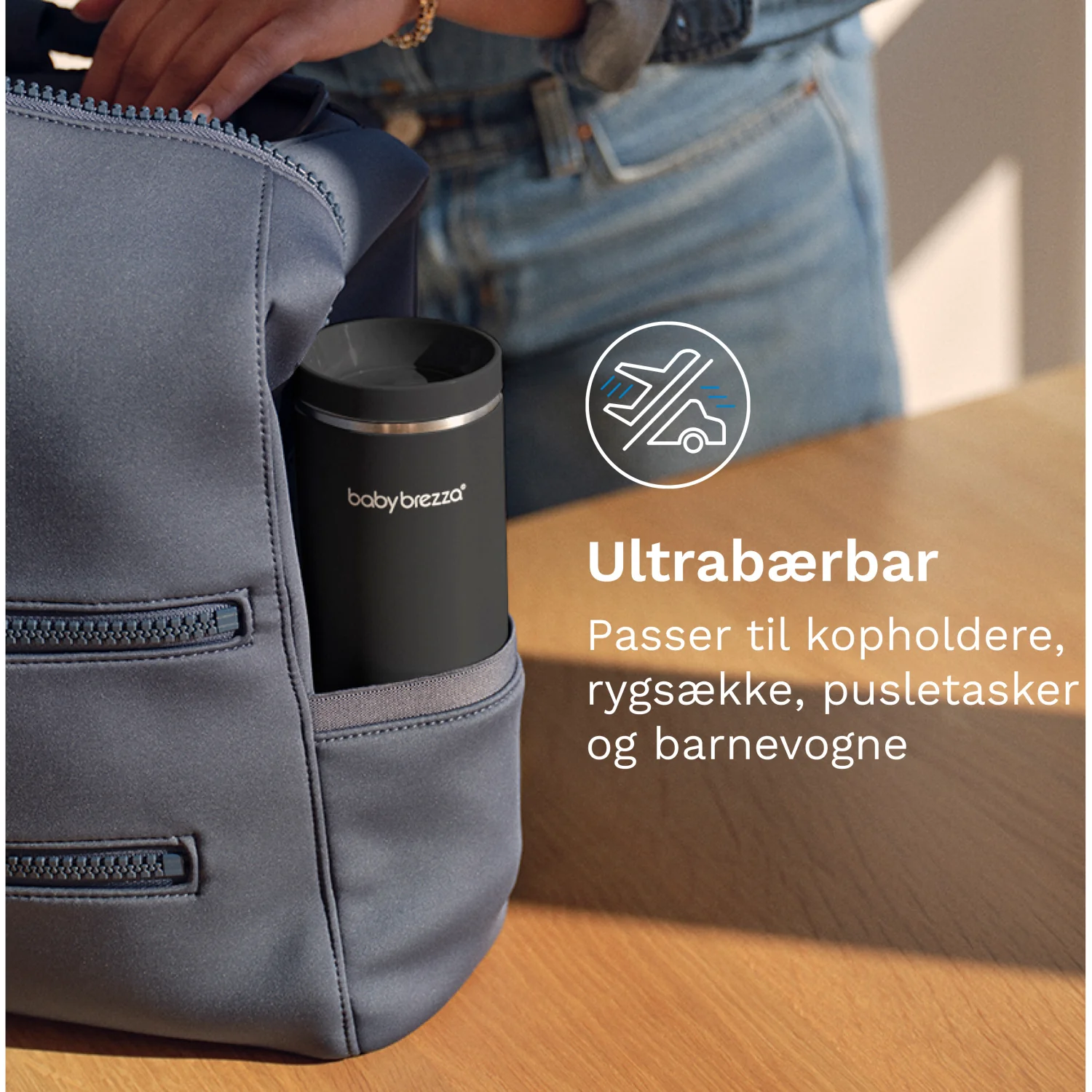 Baby Brezza Black Superfast Portable Flaskevarmer - Image 10